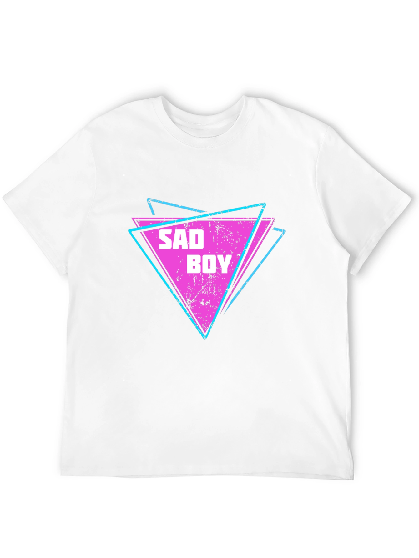Sad Boy Graphic T-Shirt - Retro Aesthetic