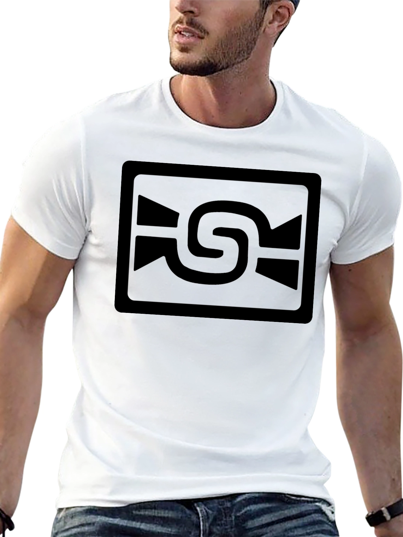 Abstract Graphic T-Shirt - Modern Style