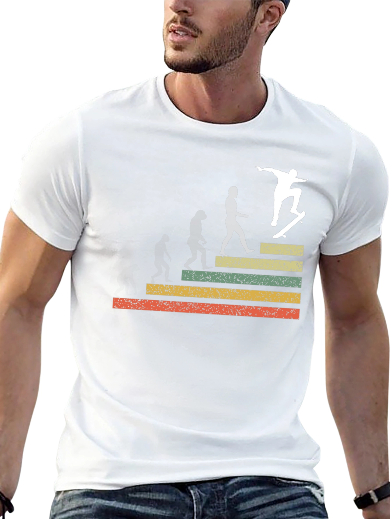 Evolution of Skateboarding T-Shirt