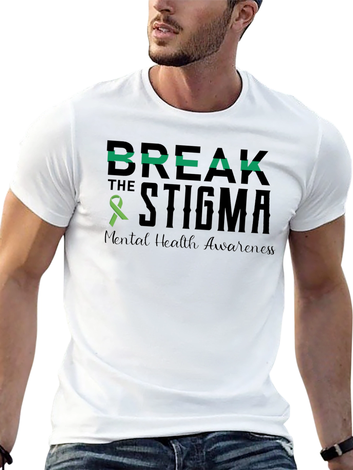 Break The Stigma Mental Health Awareness T-Shirt