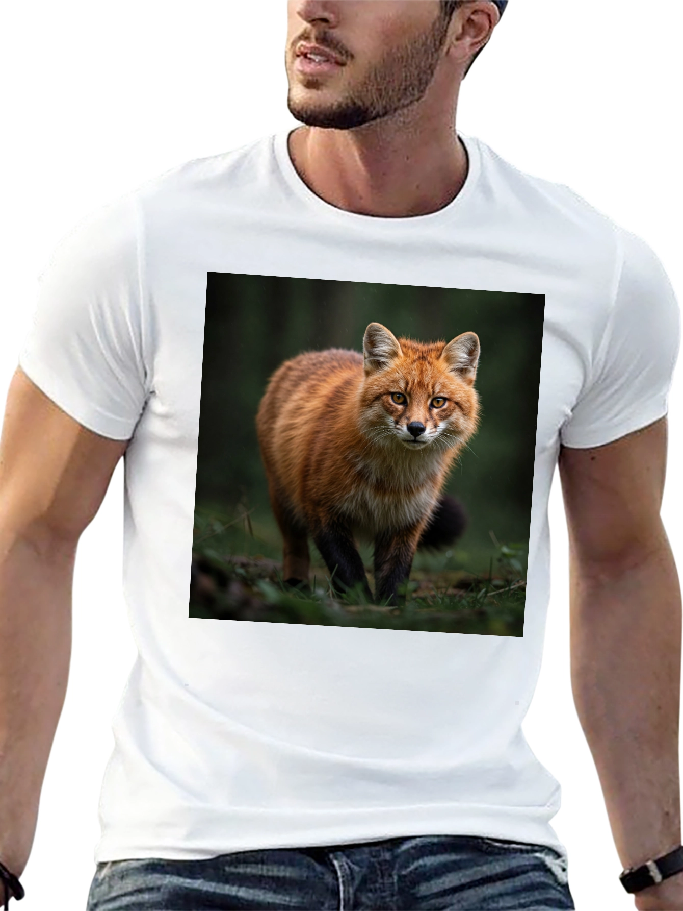 Fox Graphic T-Shirt - Nature Lover Tee