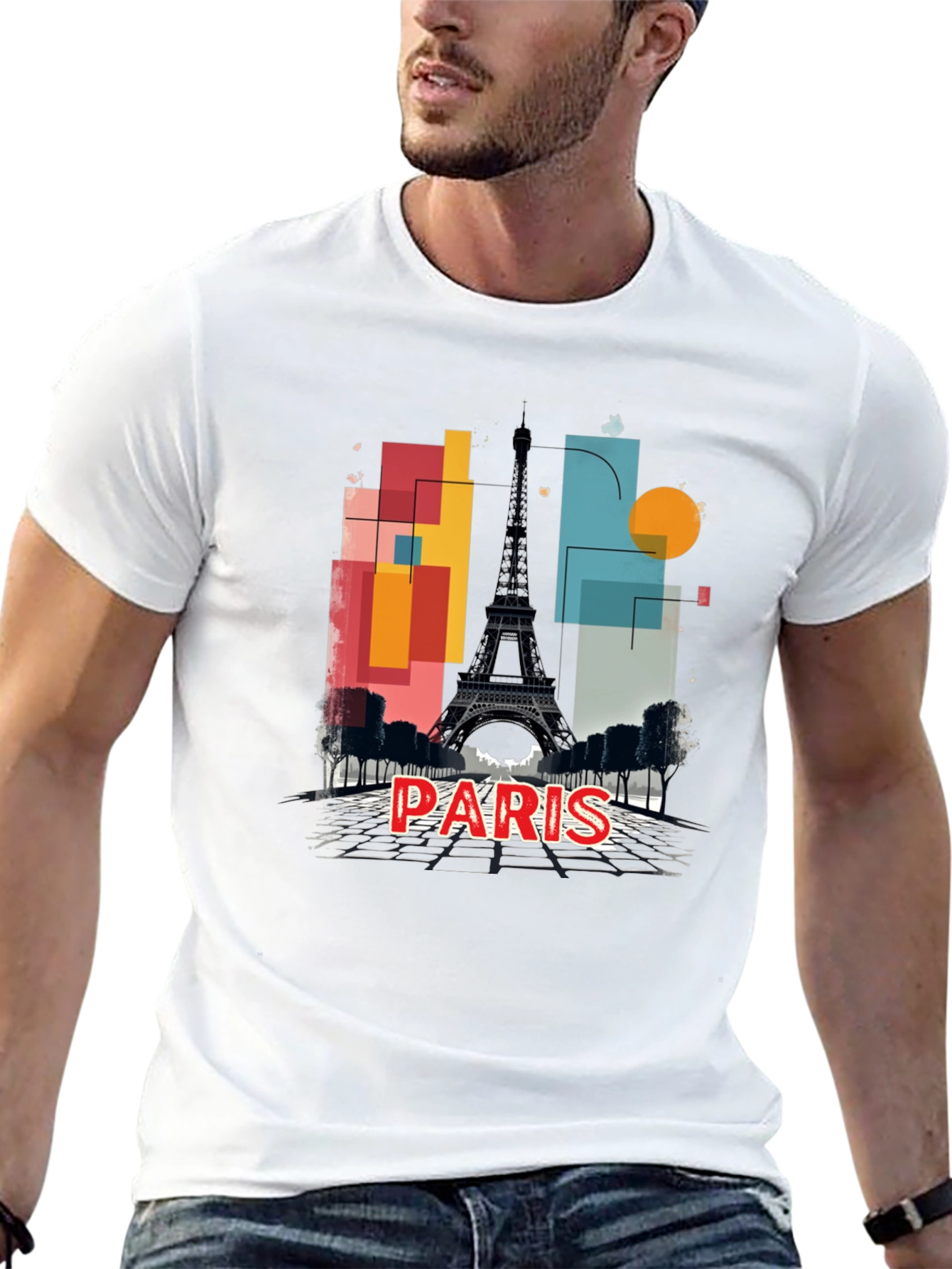 Paris Eiffel Tower Graphic T-Shirt