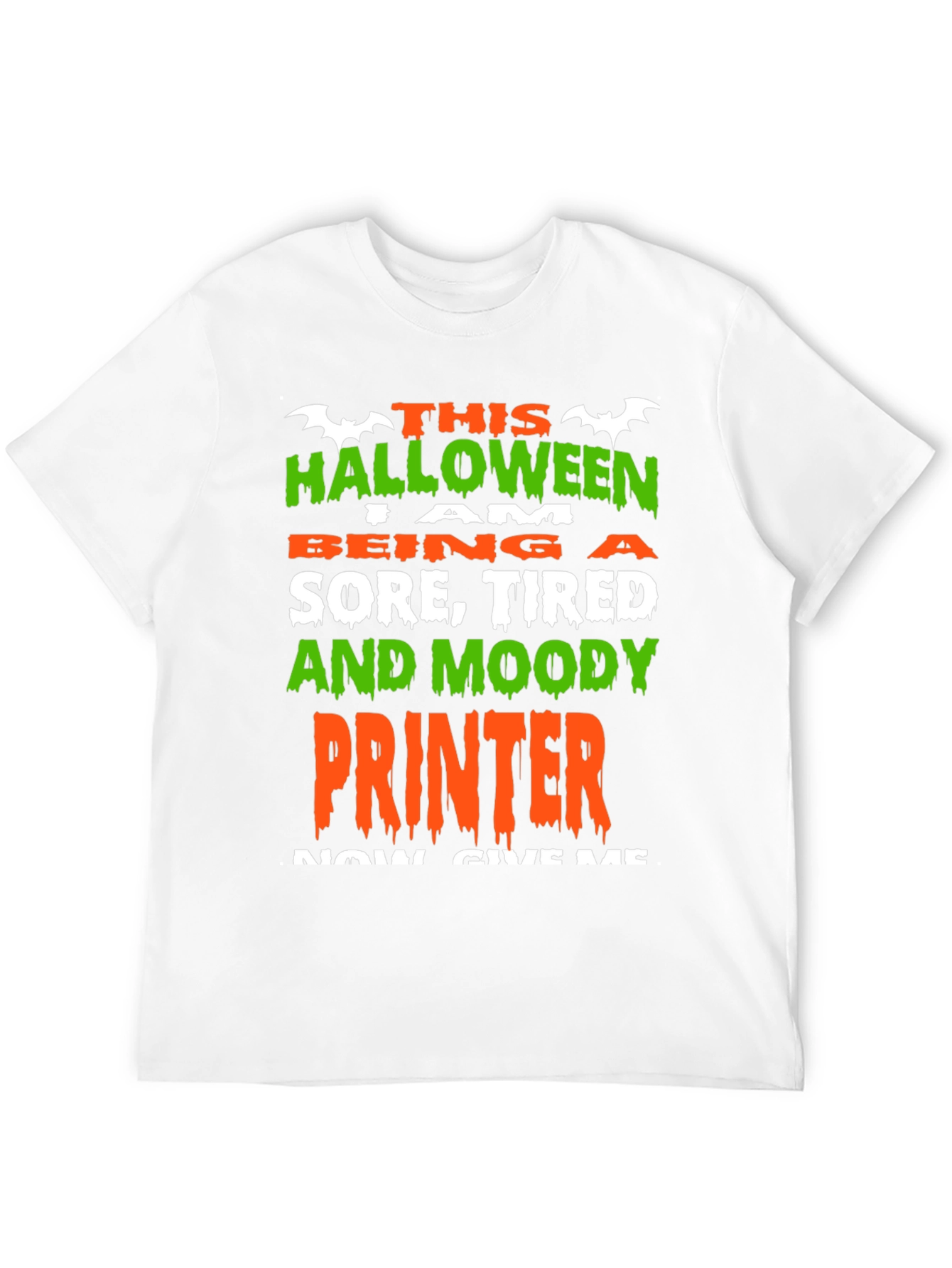 Halloween Printer T-Shirt