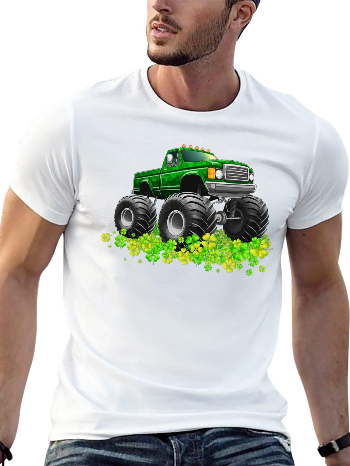 St. Patricks Day Monster Truck T-Shirt