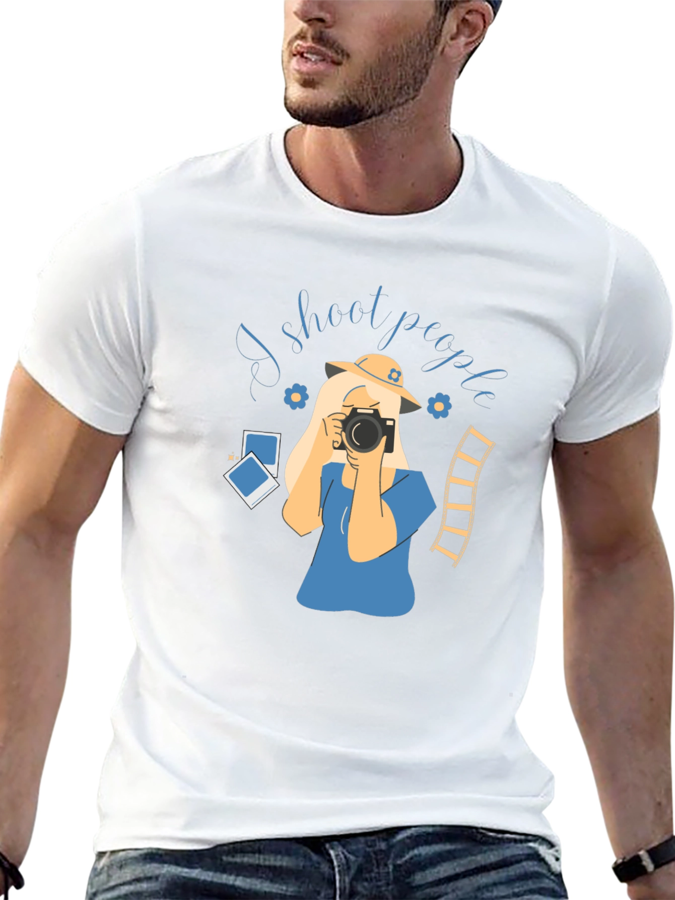 I Shoot People Photographer Graphic T-Shirt