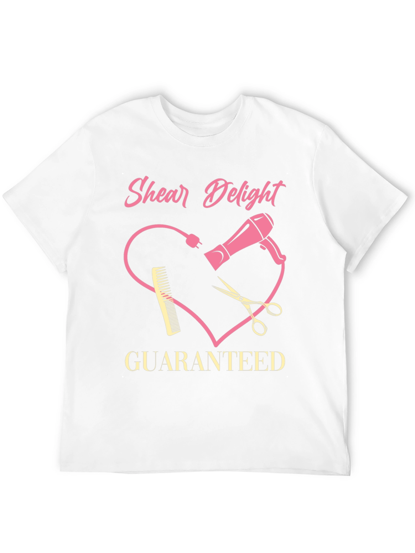 Shear Delight Graphic Tee - Hairdresser T-Shirt
