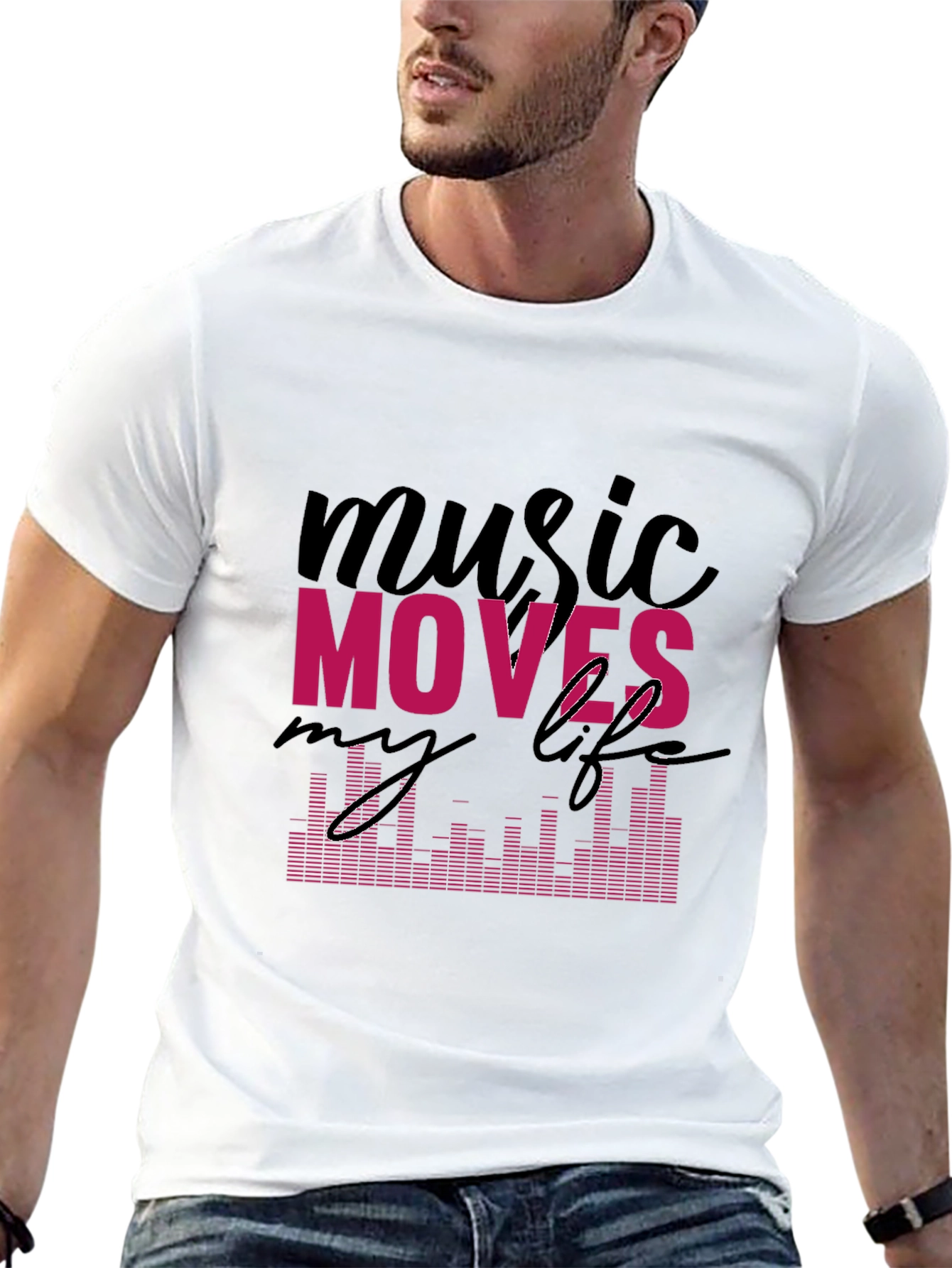 Music Moves My Life Graphic Tee
