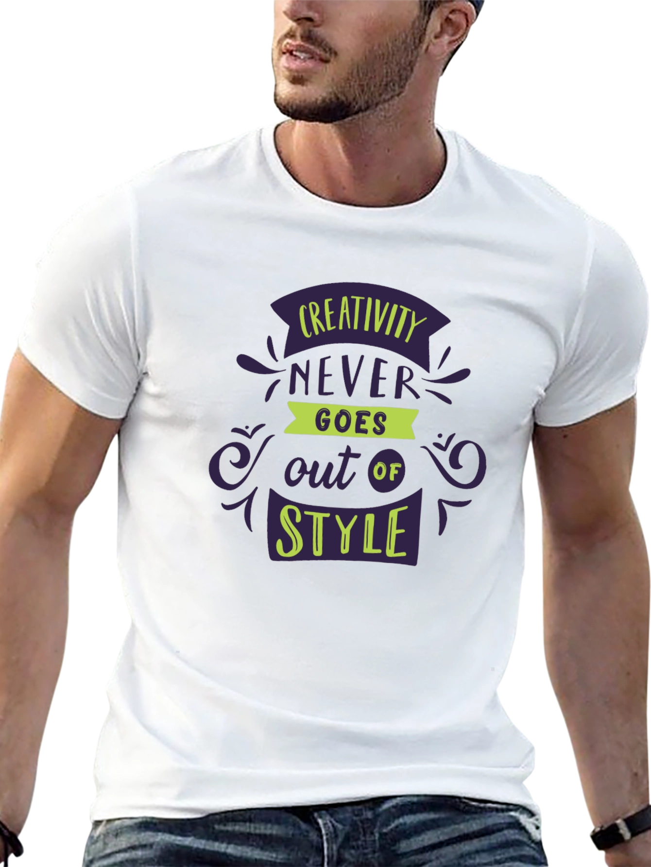 Creative Style Graphic T-Shirt