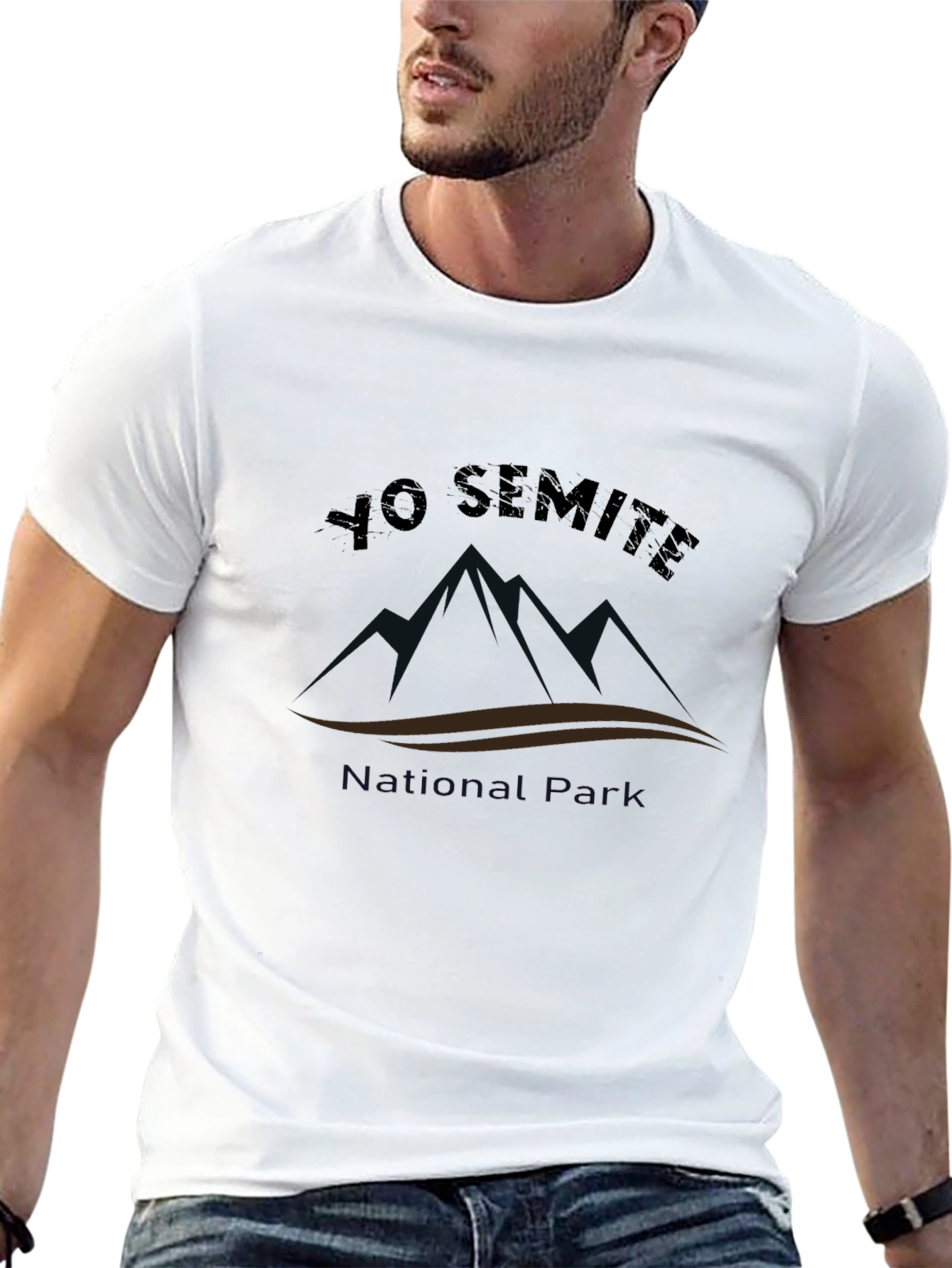 Yo Semite Graphic T-Shirt - Black