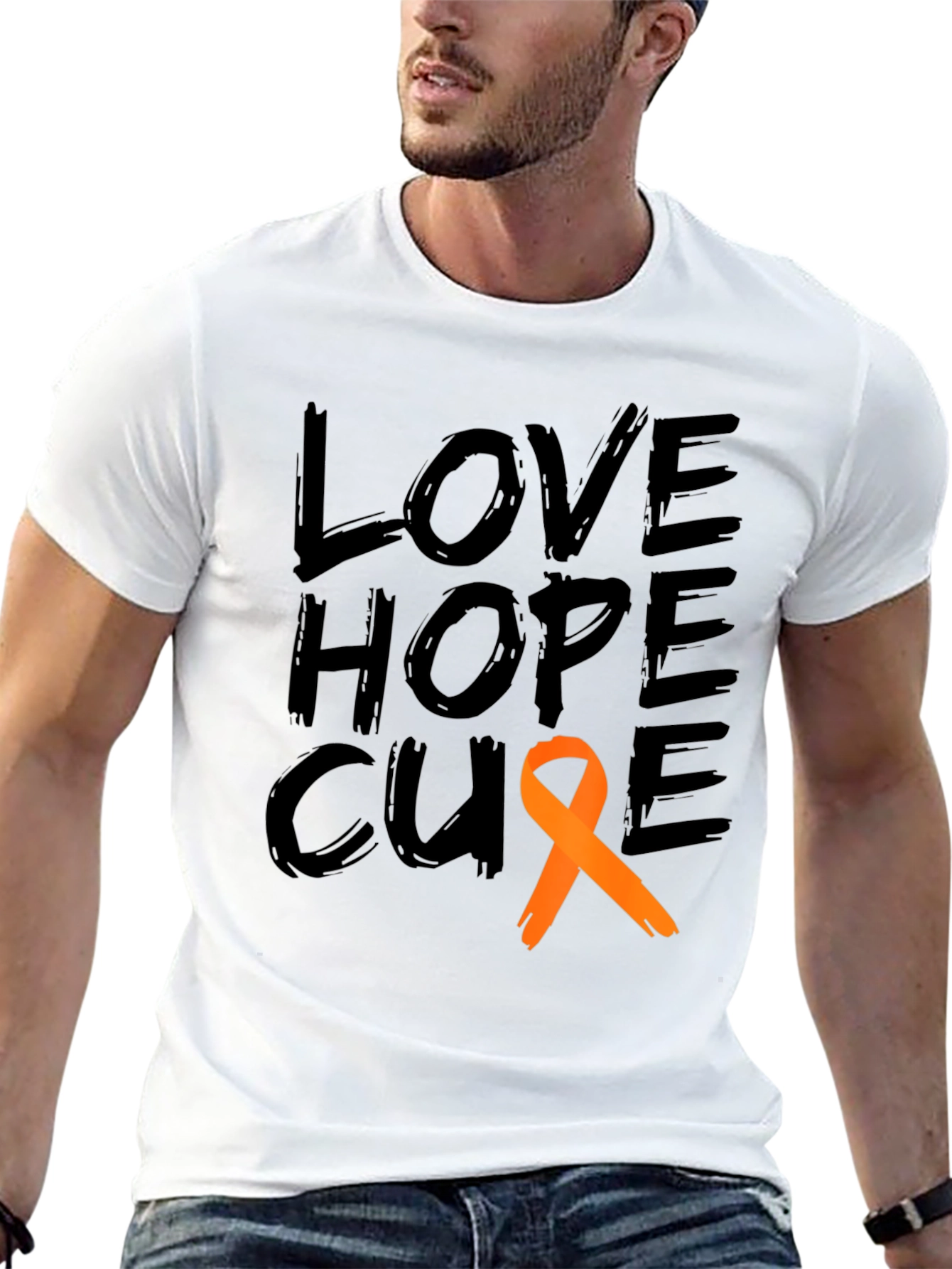 Love Hope Cure T-Shirt Awareness
