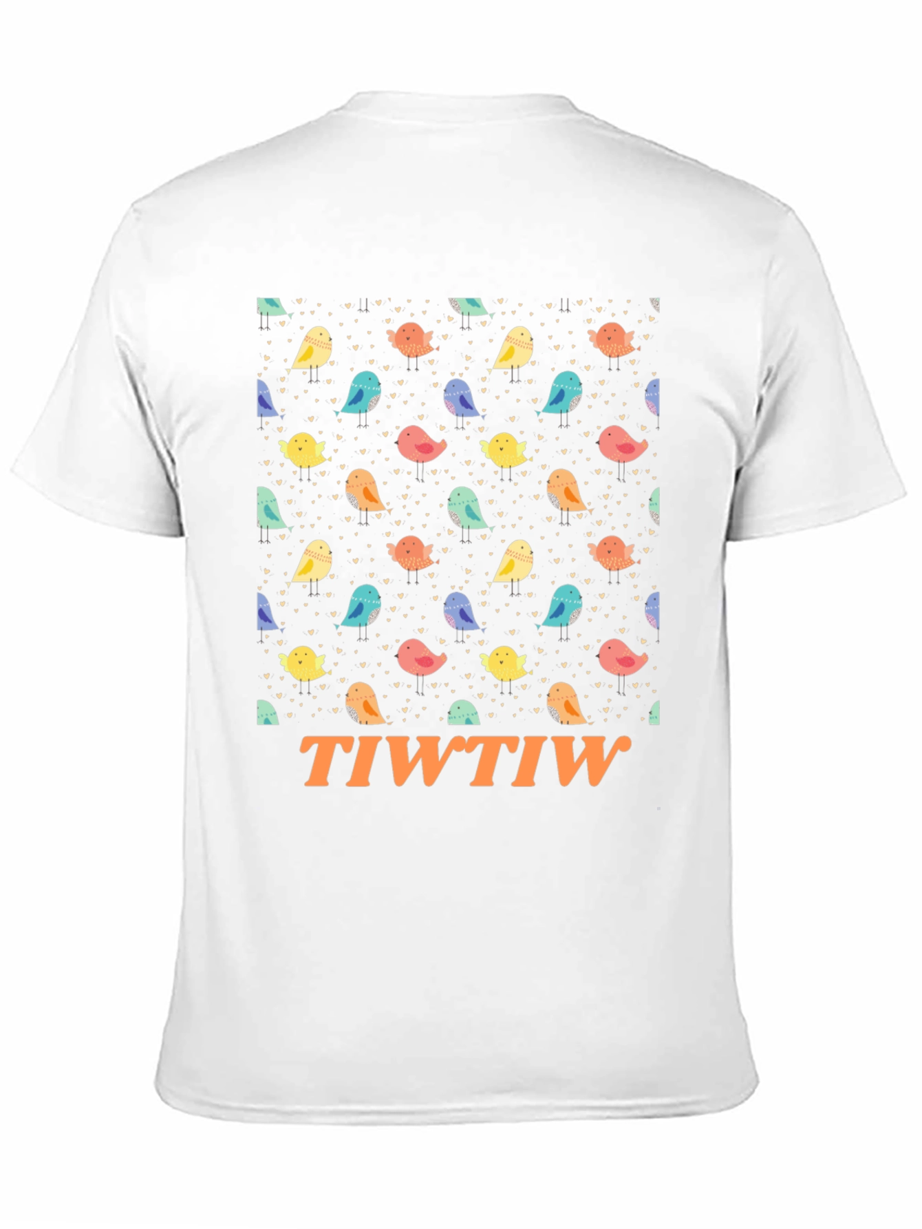 TIWTIW Bird Pattern Tee