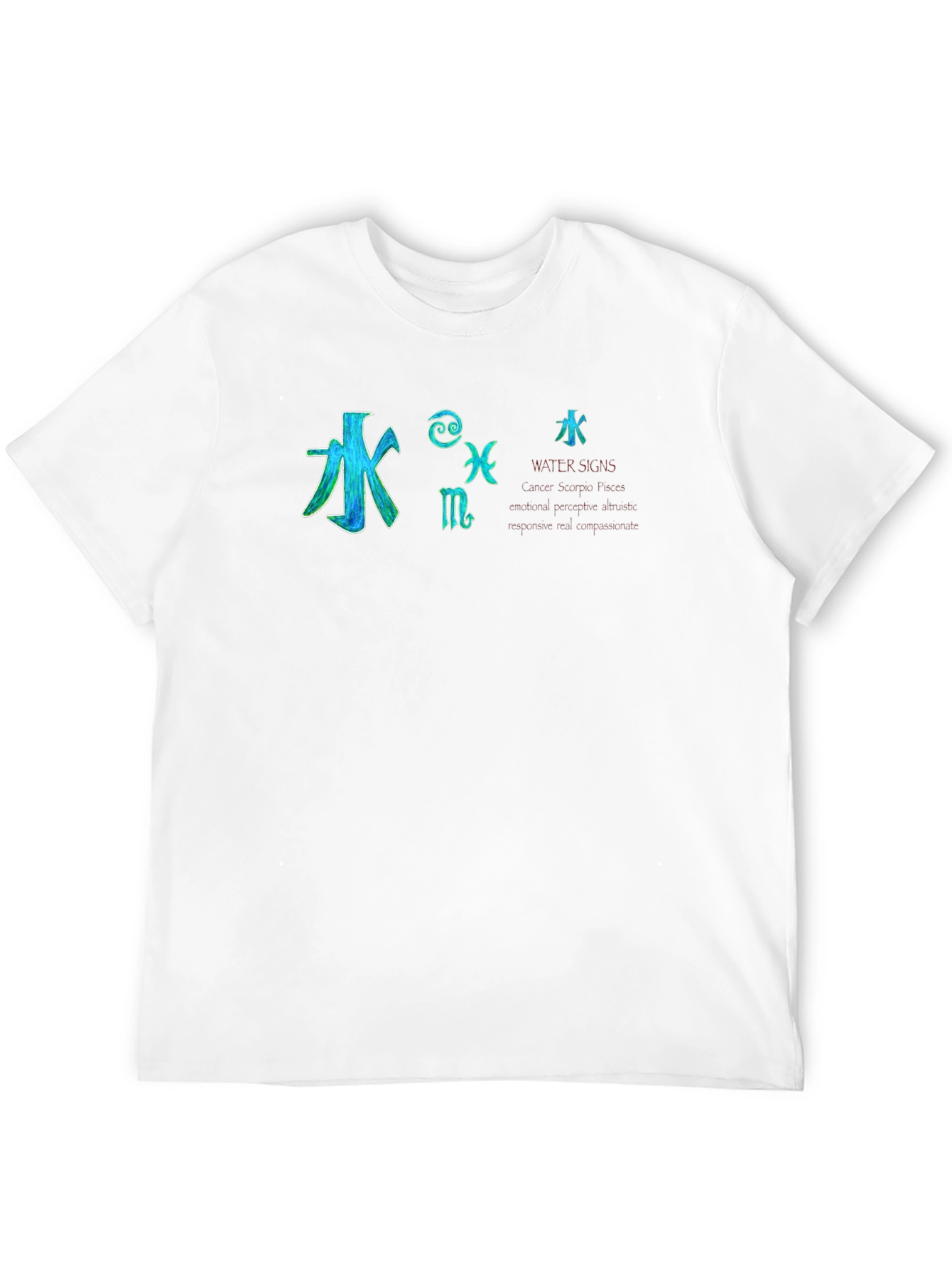 Water Signs T-Shirt Astrology Zodiac Graphic Tee