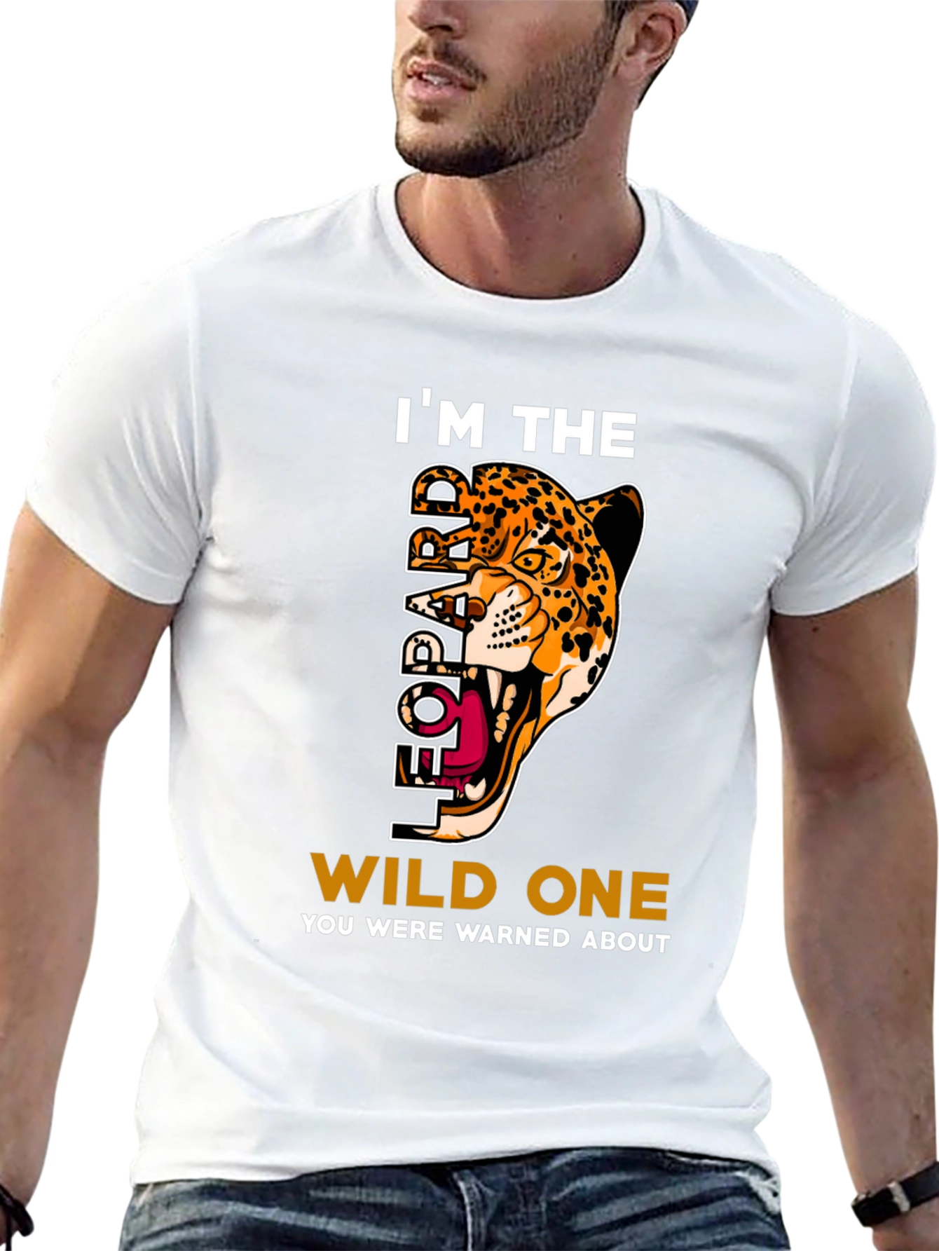 Im The Leopard Wild One T-Shirt