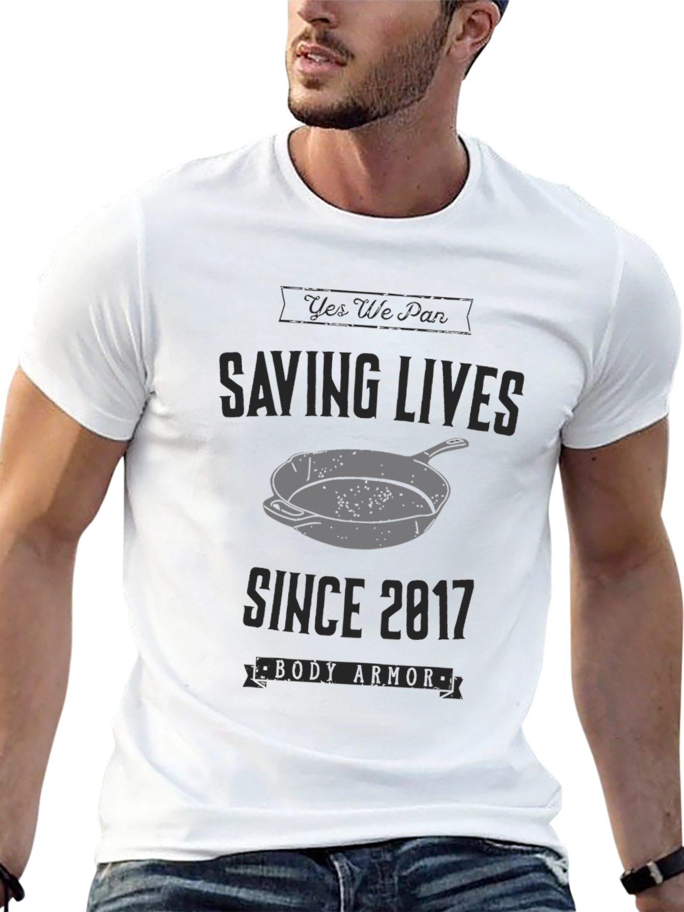 Yes We Pan Saving Lives T-Shirt