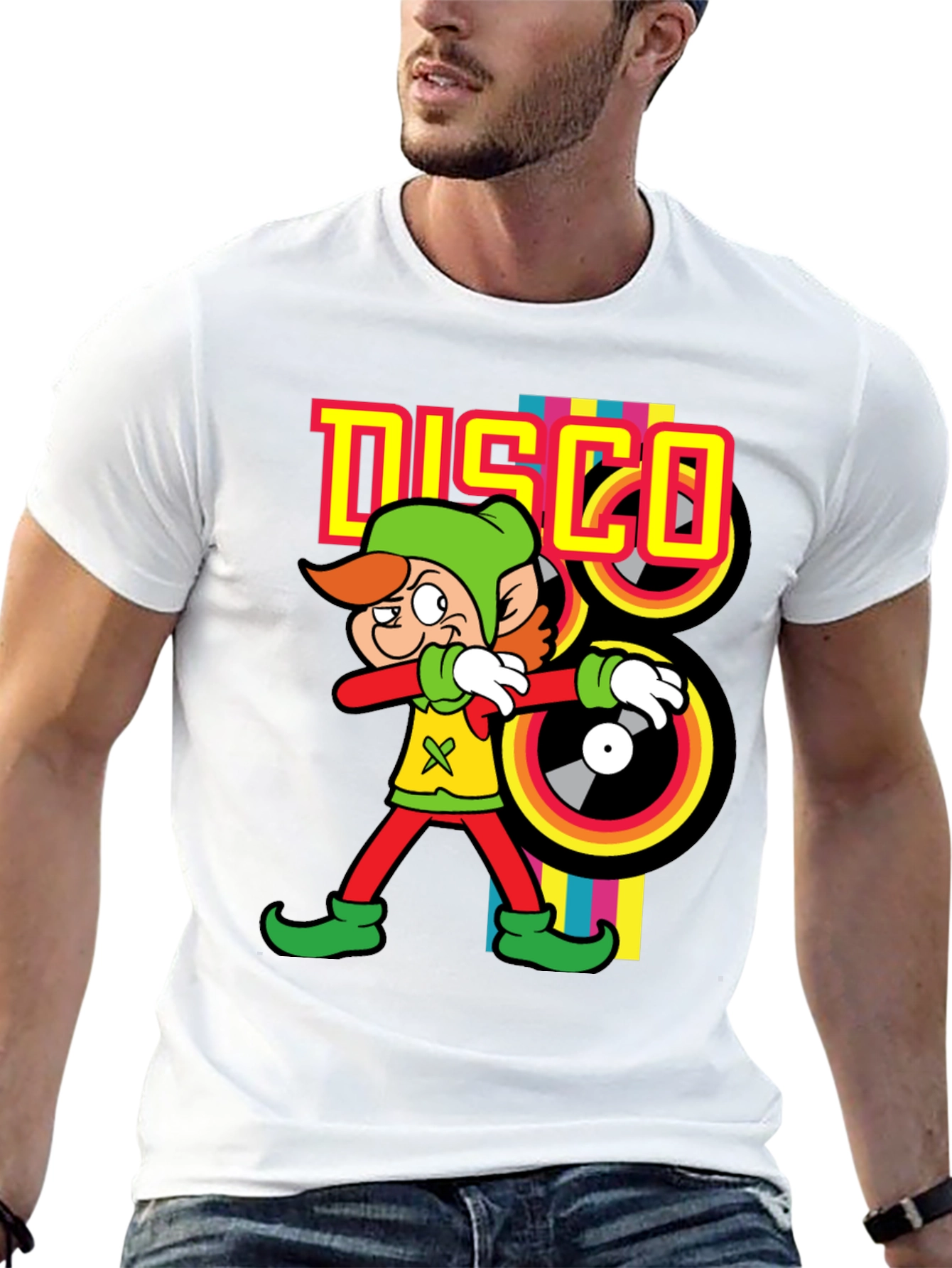 Dabbing Disco Leprechaun T-Shirt