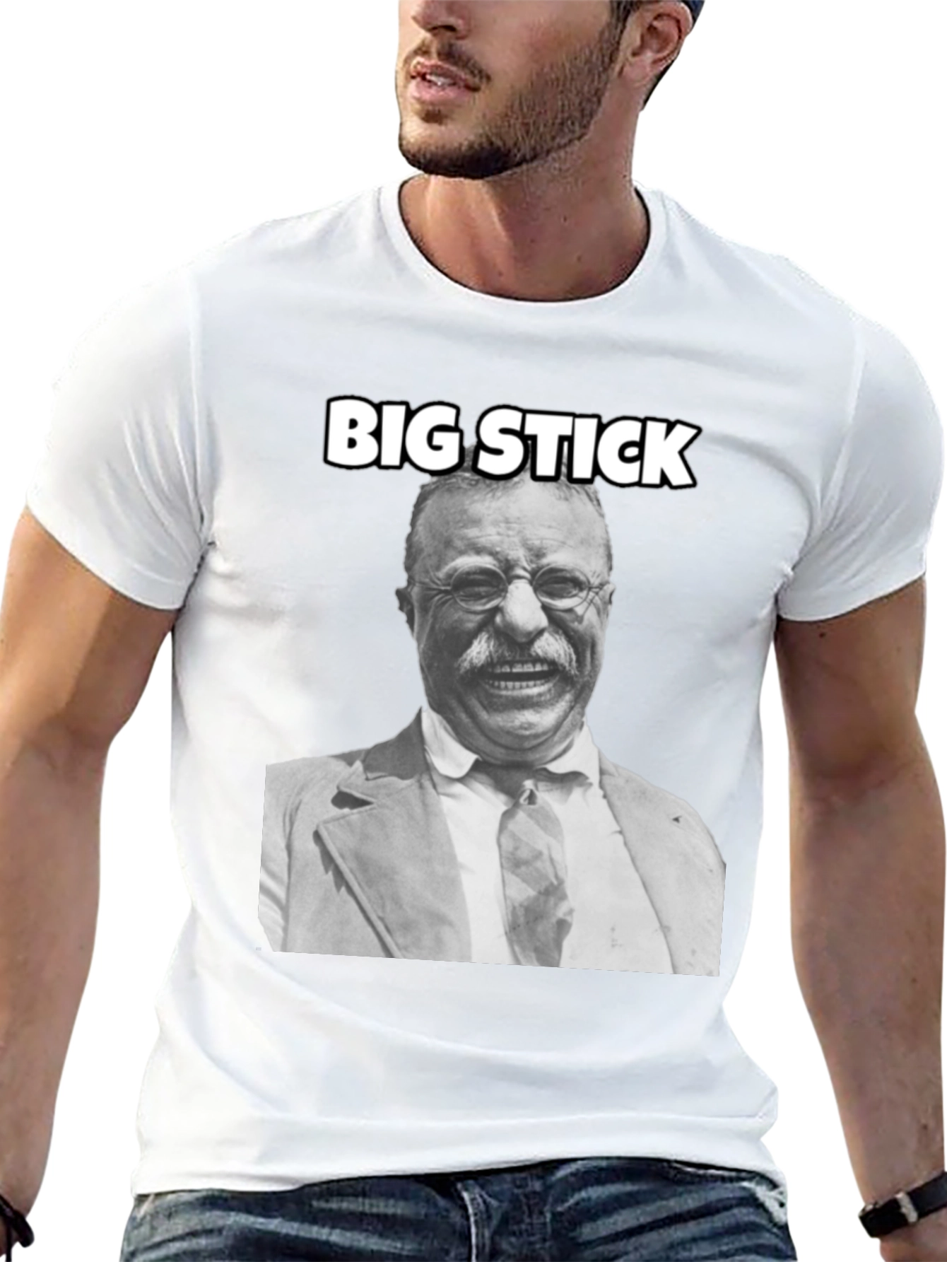 Theodore Roosevelt Big Stick T-Shirt
