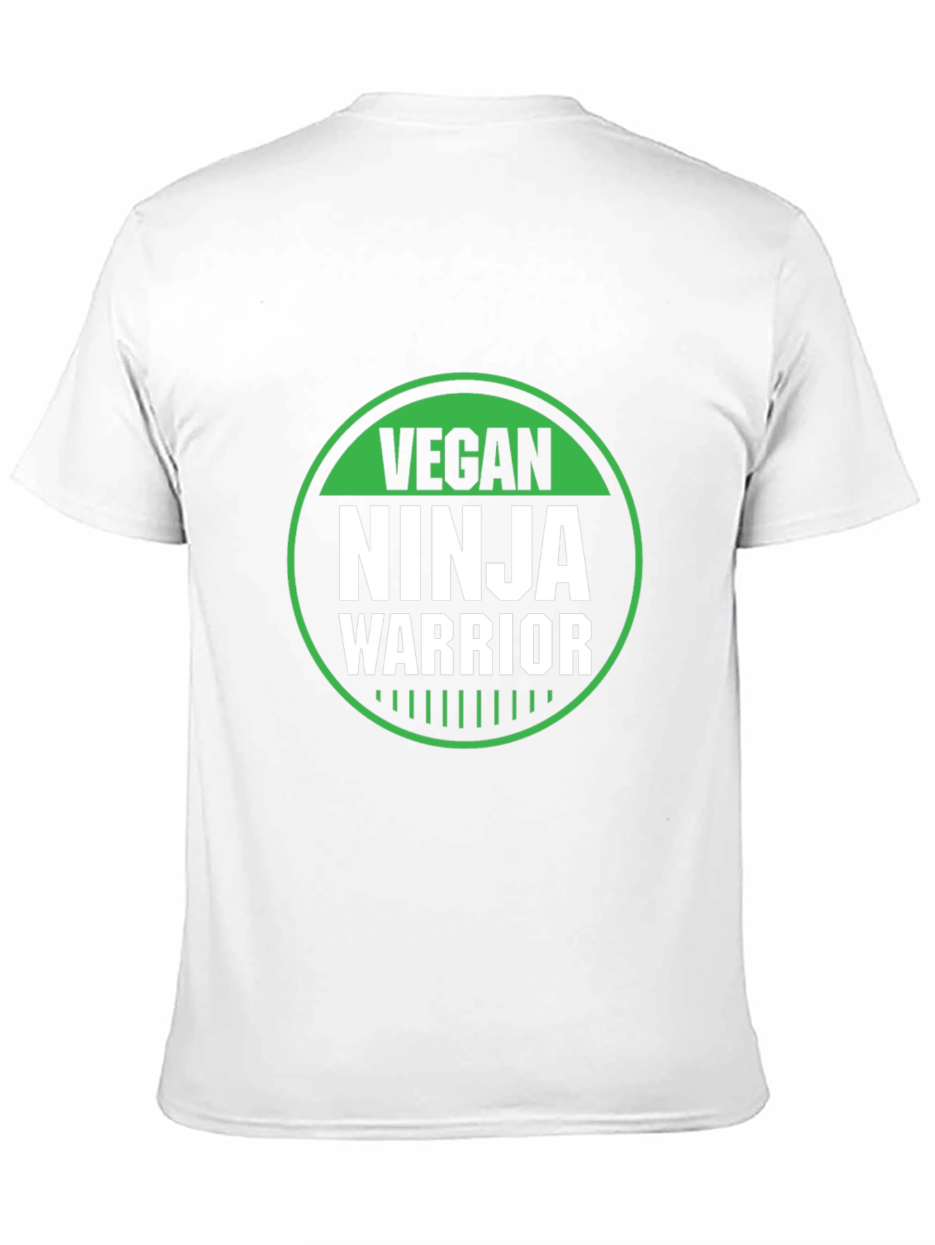 Vegan Ninja Warrior Graphic Tee - Black