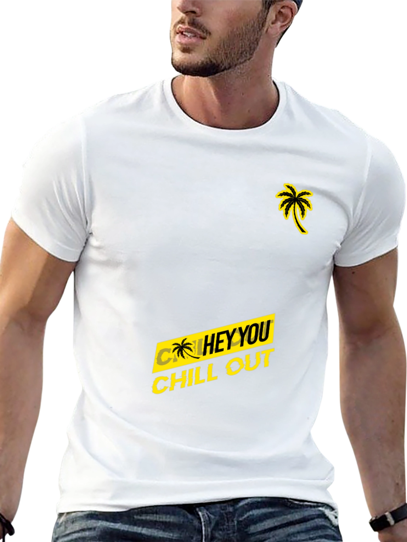 Chill Out Graphic Tee - Black