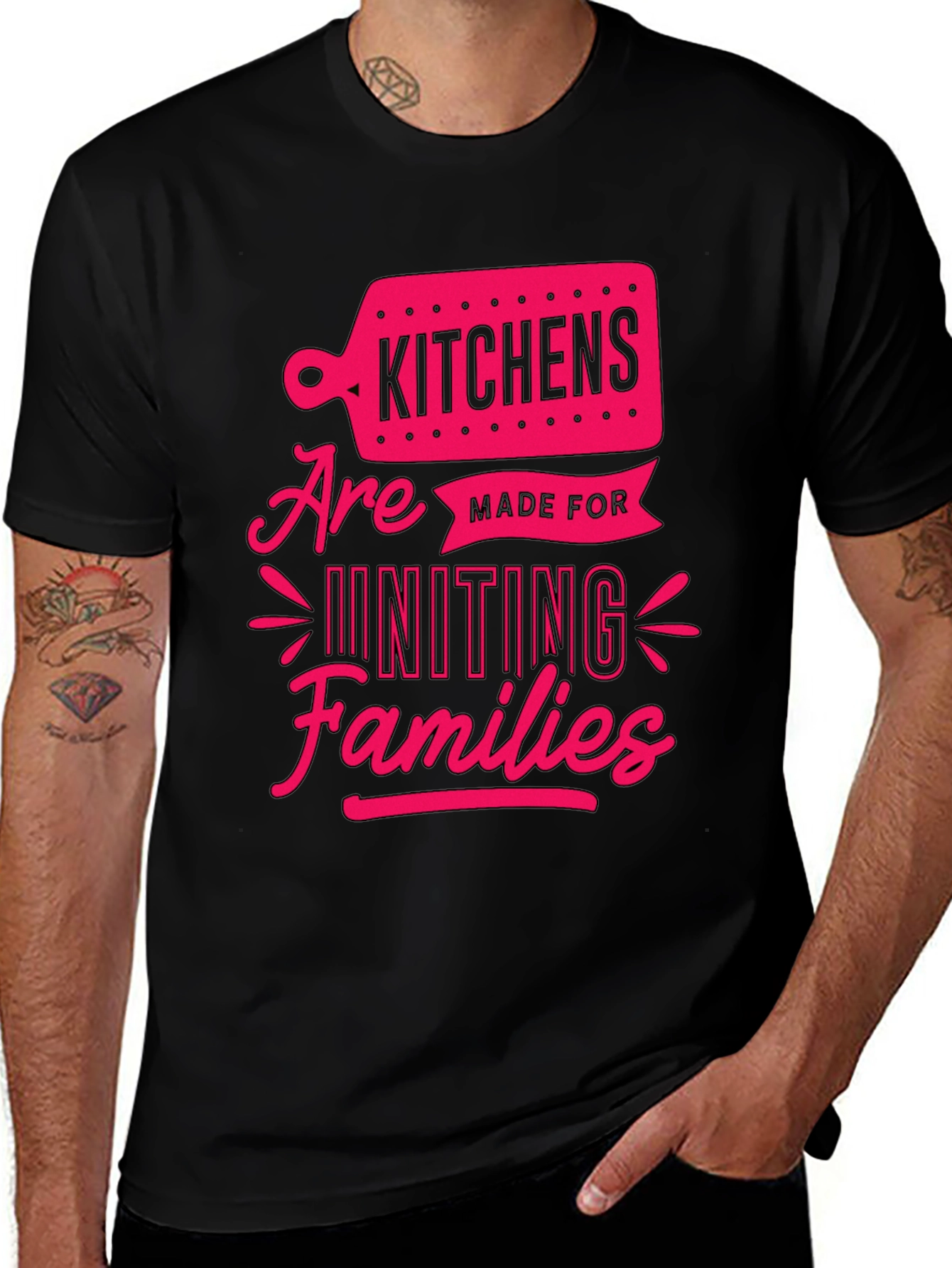 Kitchens Unite Families Graphic Tee