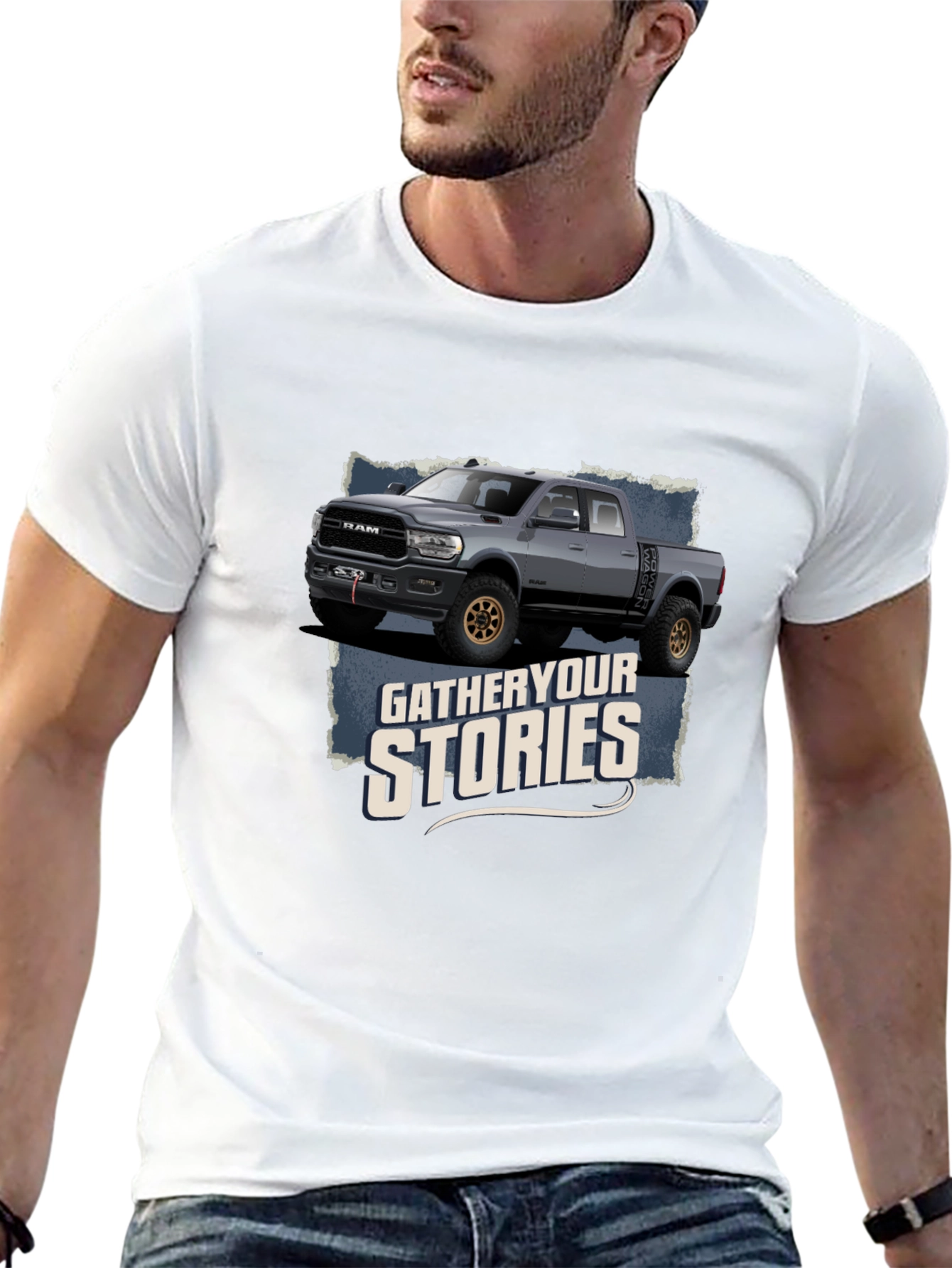 Gather Your Stories RAM Truck T-Shirt
