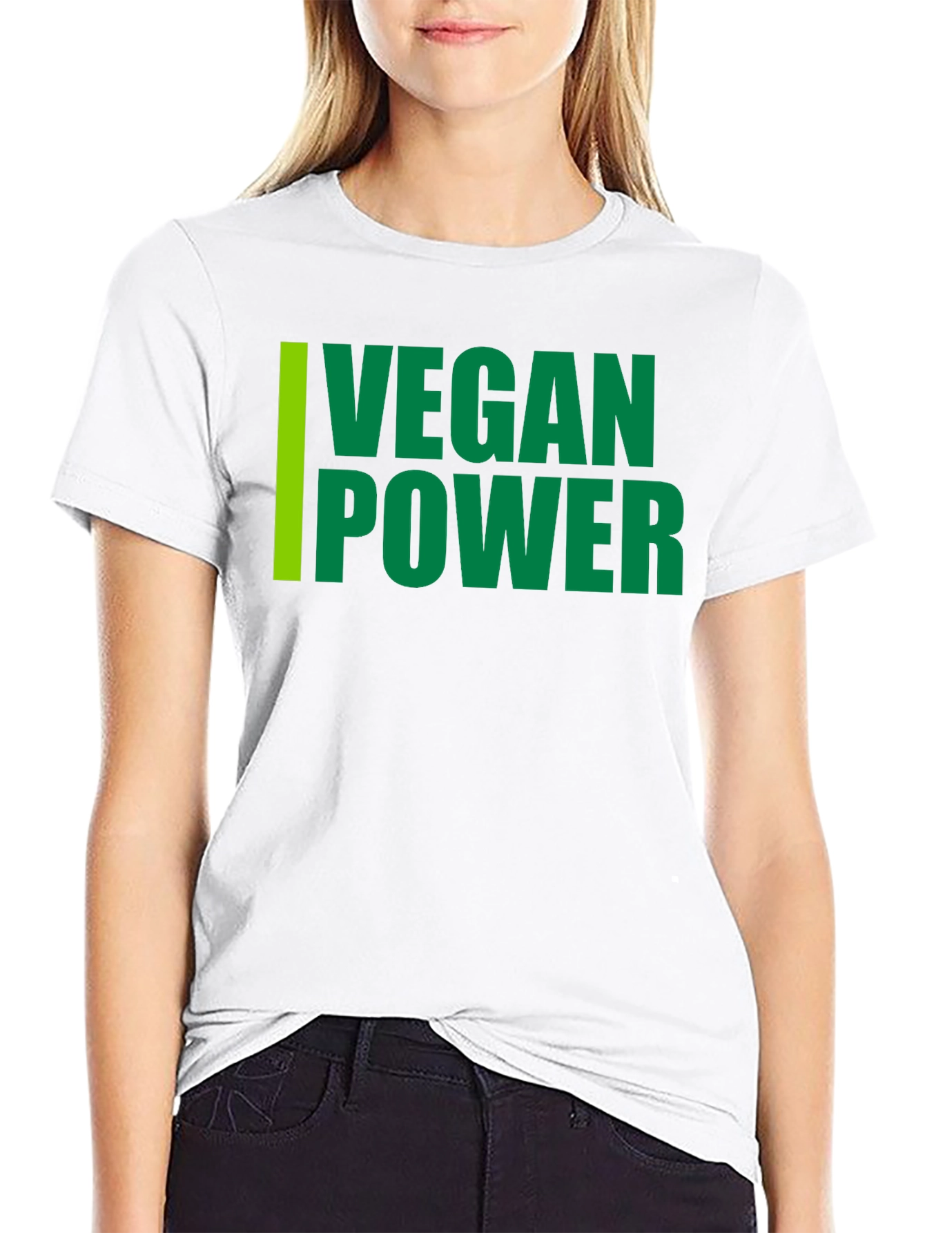 Vegan Power T-Shirt - Eco Friendly Style