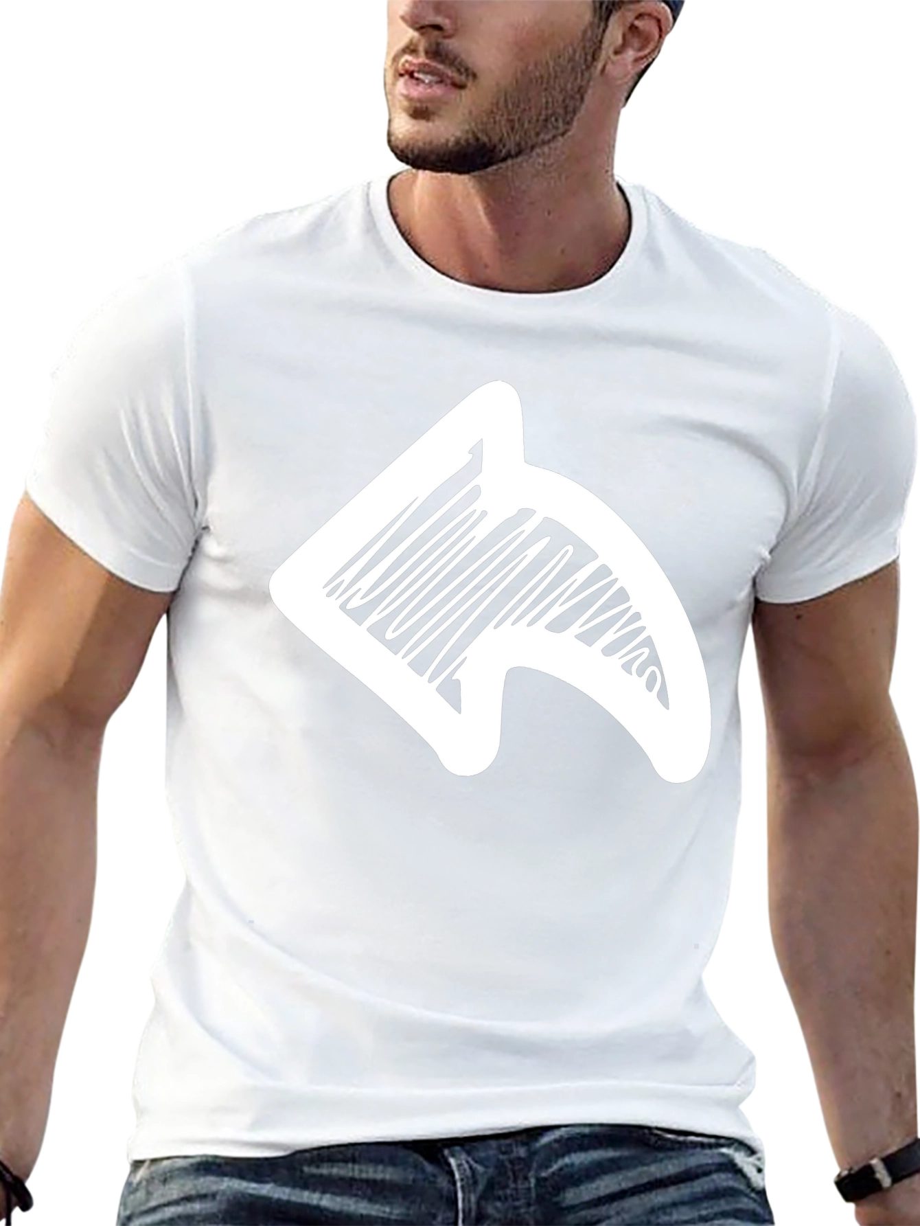 Arrow Graphic Black T-Shirt