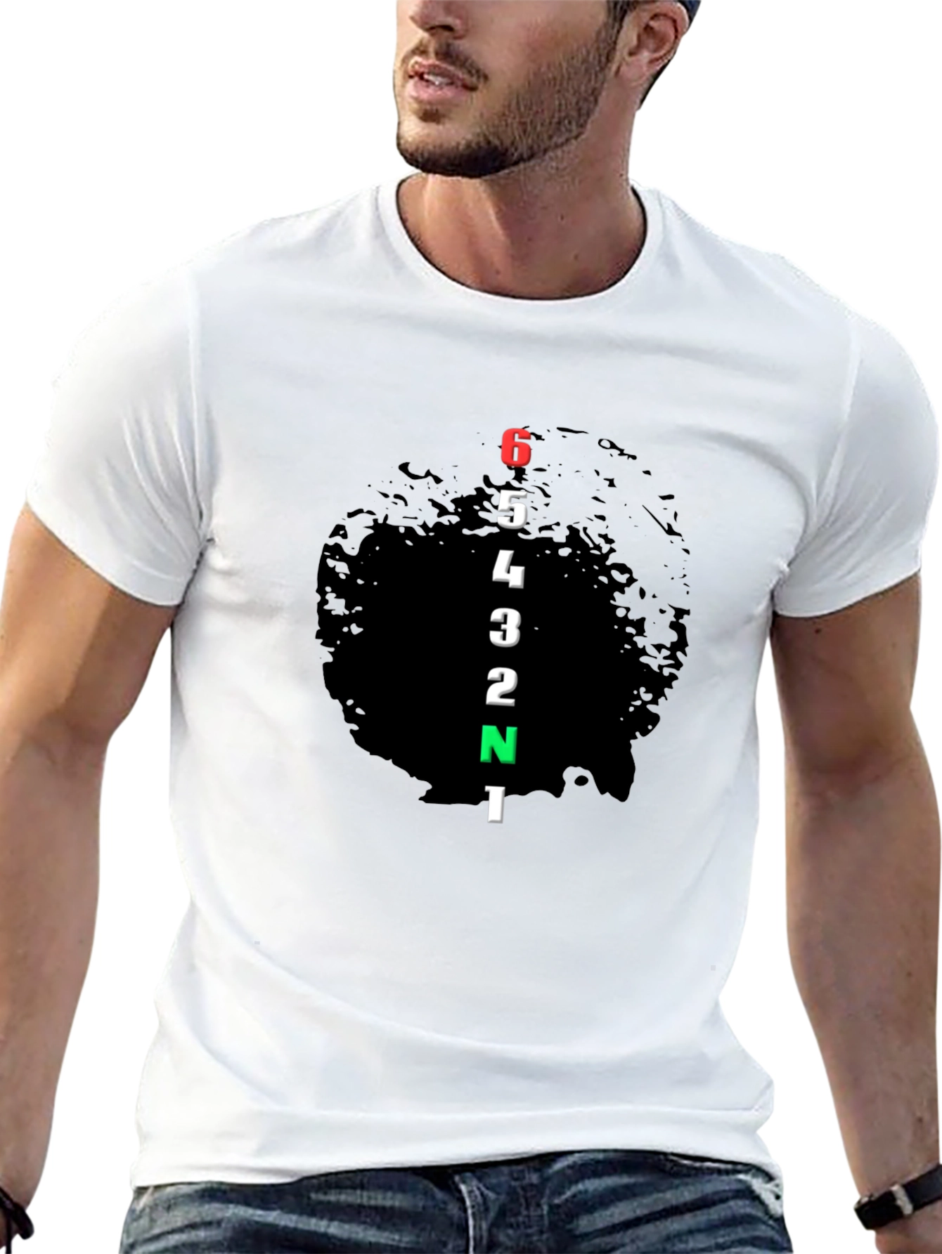 Motorcycle Gear Shift T-Shirt - Ride On!