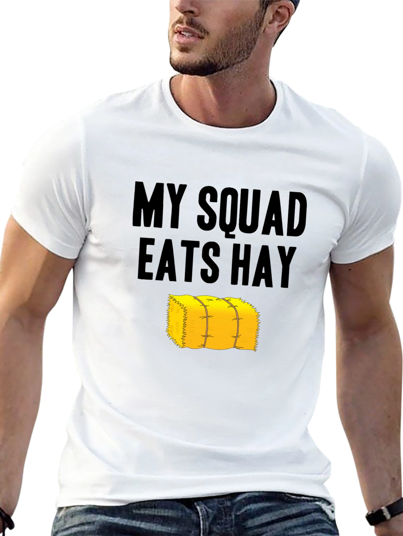 My Squad Eats Hay Graphic T-Shirt