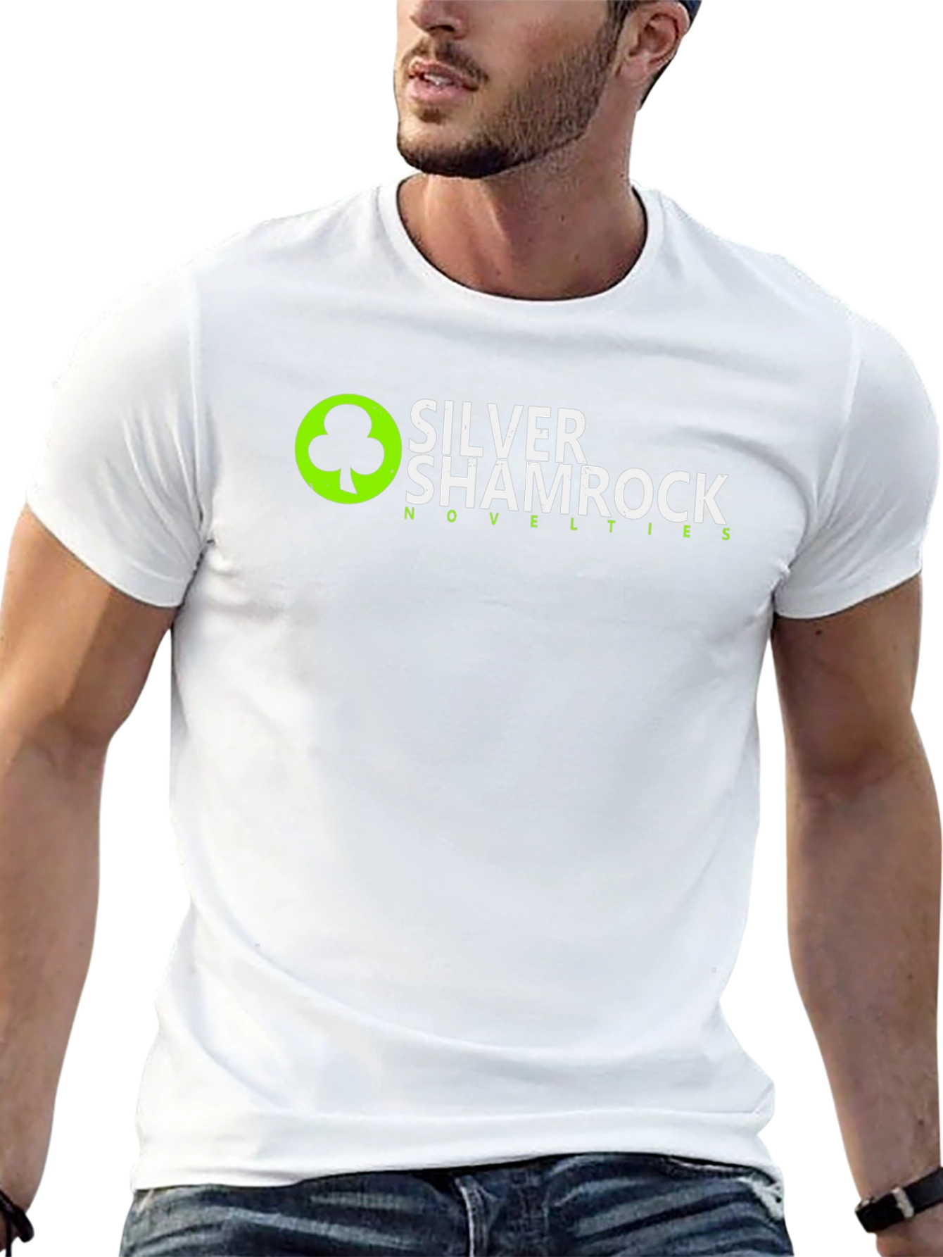 Silver Shamrock Novelties Black Tee