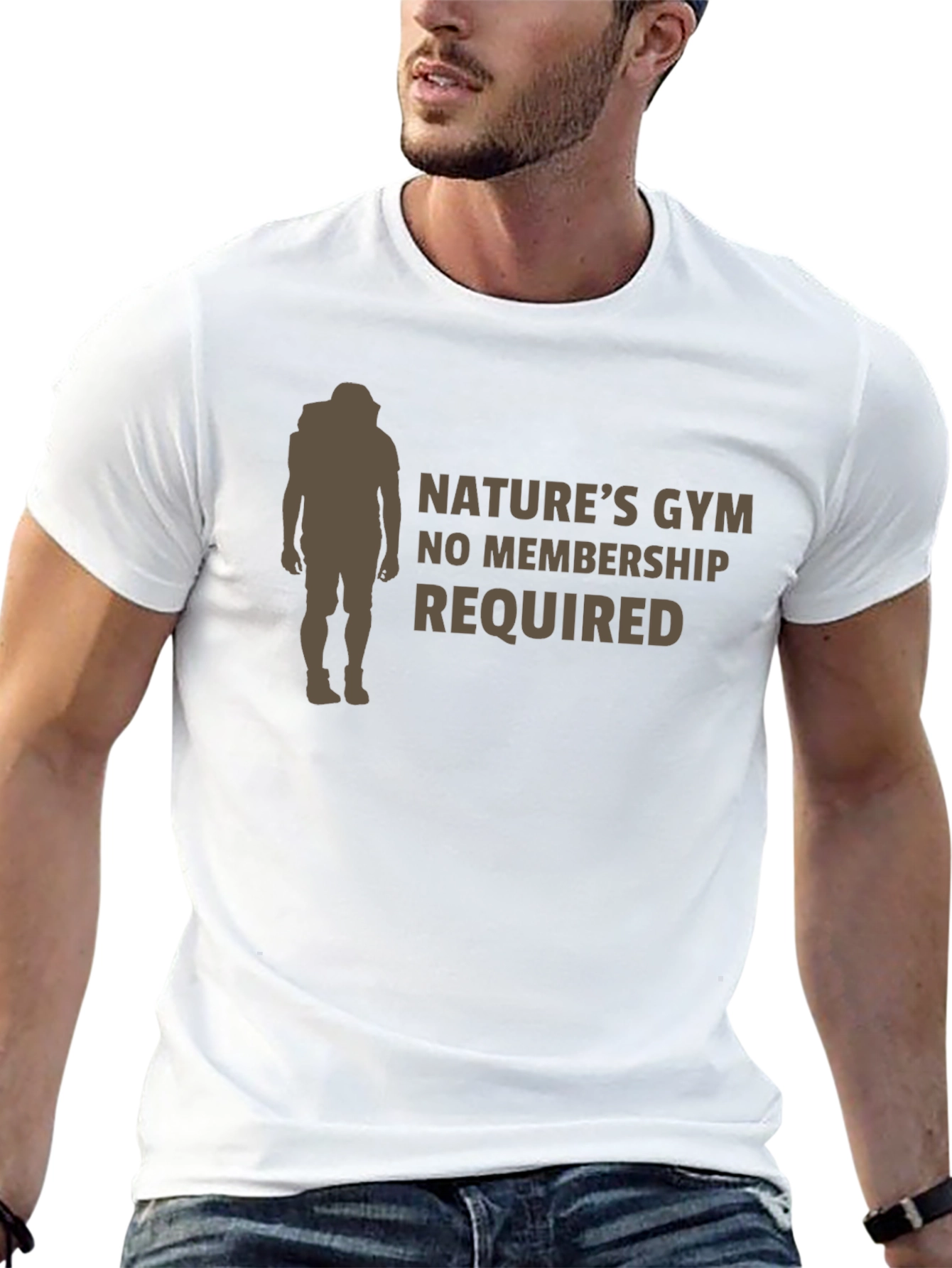 Natures Gym T-Shirt - No Membership Required!