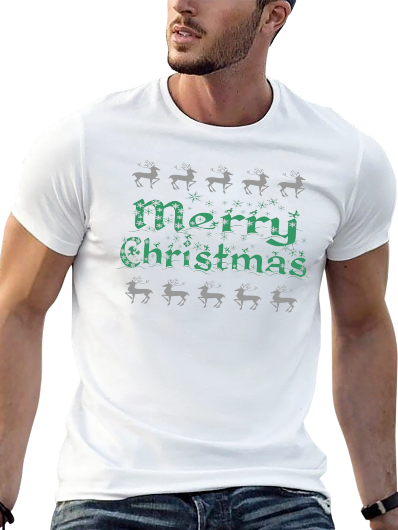 Merry Christmas Deer T-Shirt