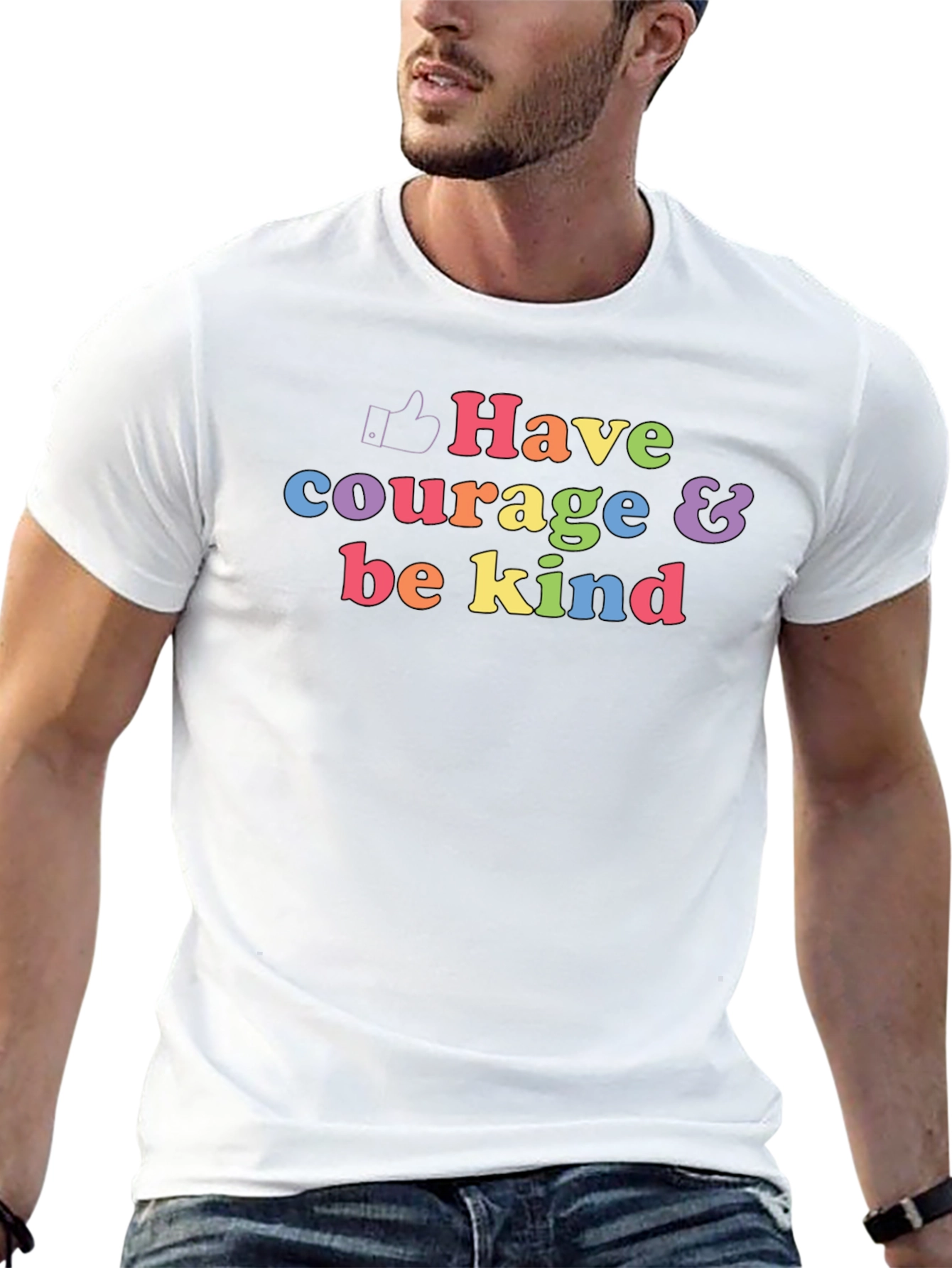 Have Courage & Be Kind Graphic T-Shirt