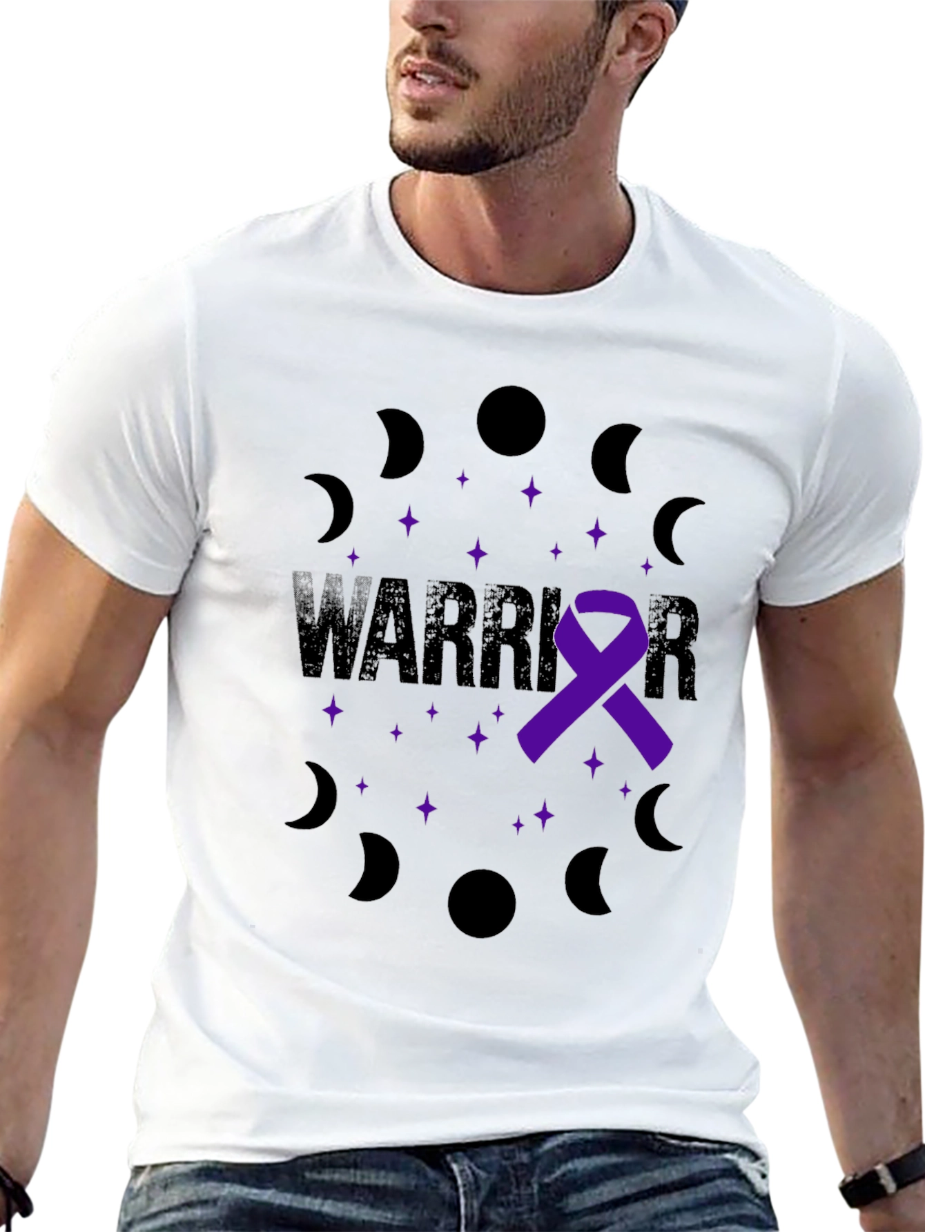 Warrior Ribbon Graphic Tee
