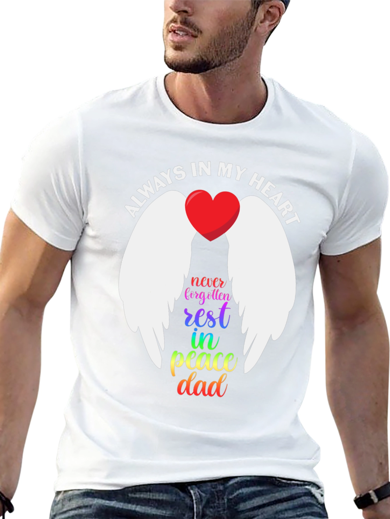 Always In My Heart Memorial T-Shirt