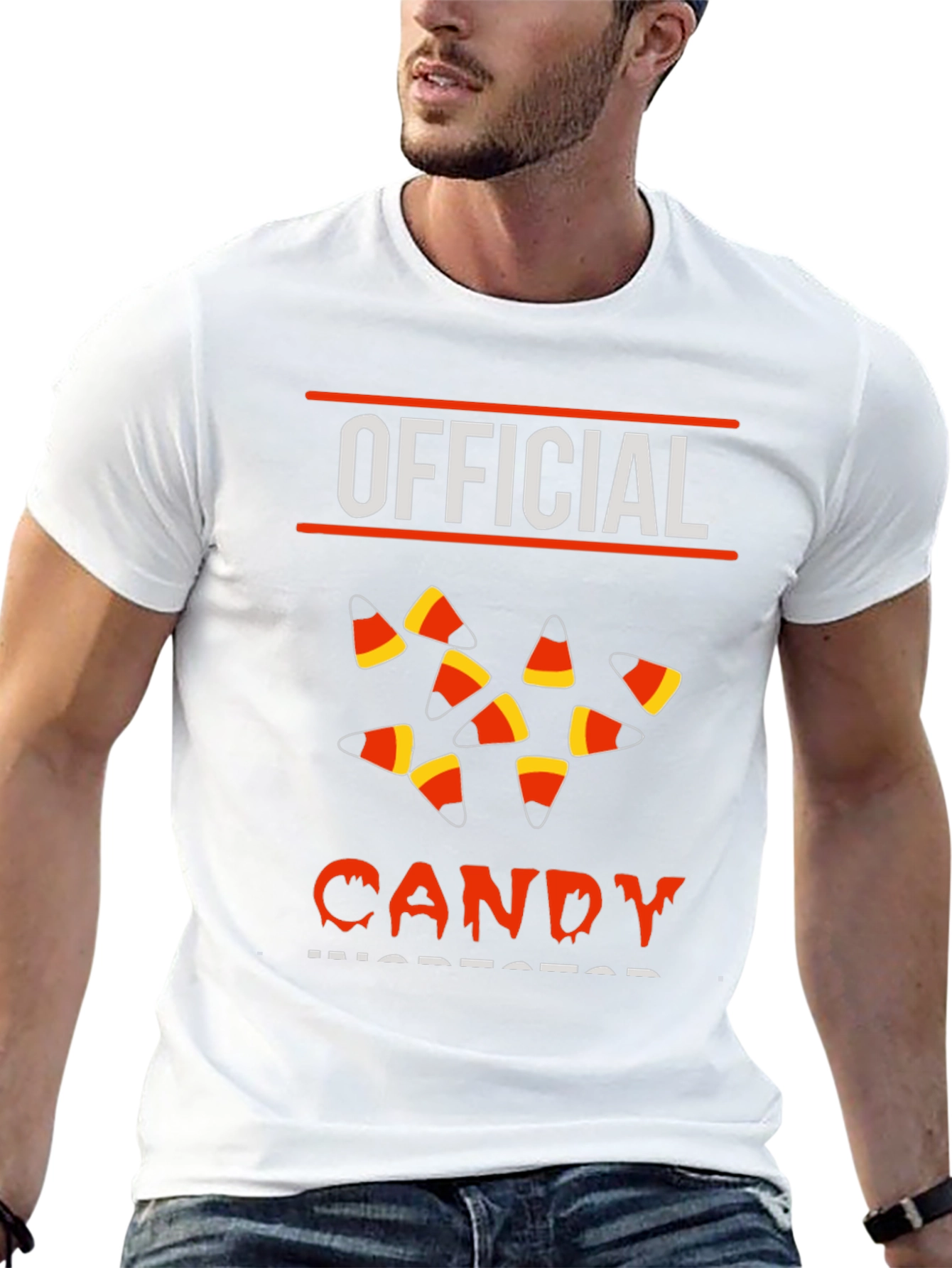 Official Candy Inspector Halloween T-Shirt