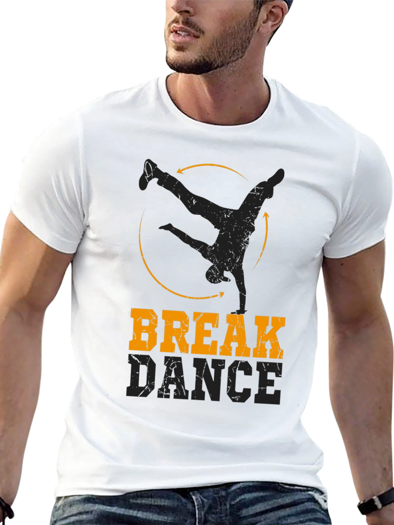 Break Dance Graphic Tee - Streetwear Style