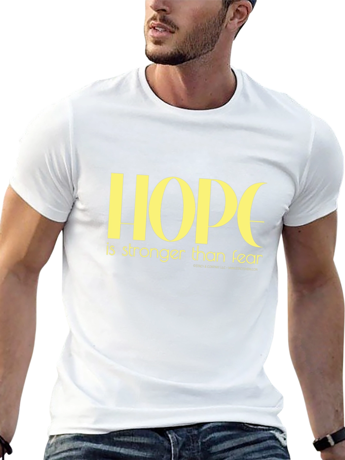 Hope is Stronger Than Fear Graphic T-Shirt