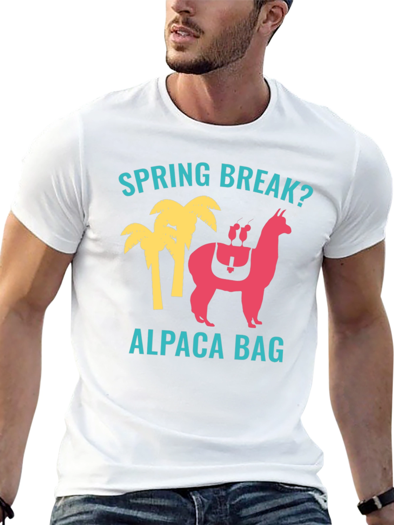 Spring Break Alpaca Bag T-Shirt
