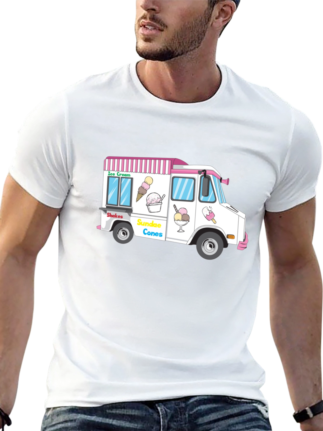 Ice Cream Truck Graphic Tee