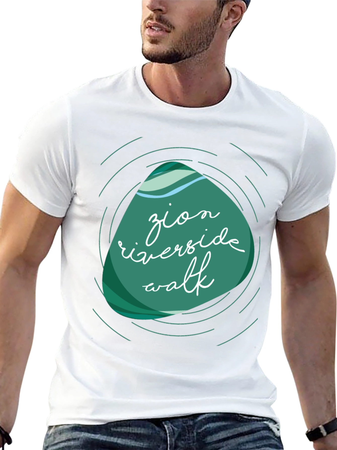 Zion Riverside Walk Graphic Tee - Stylish Comfort