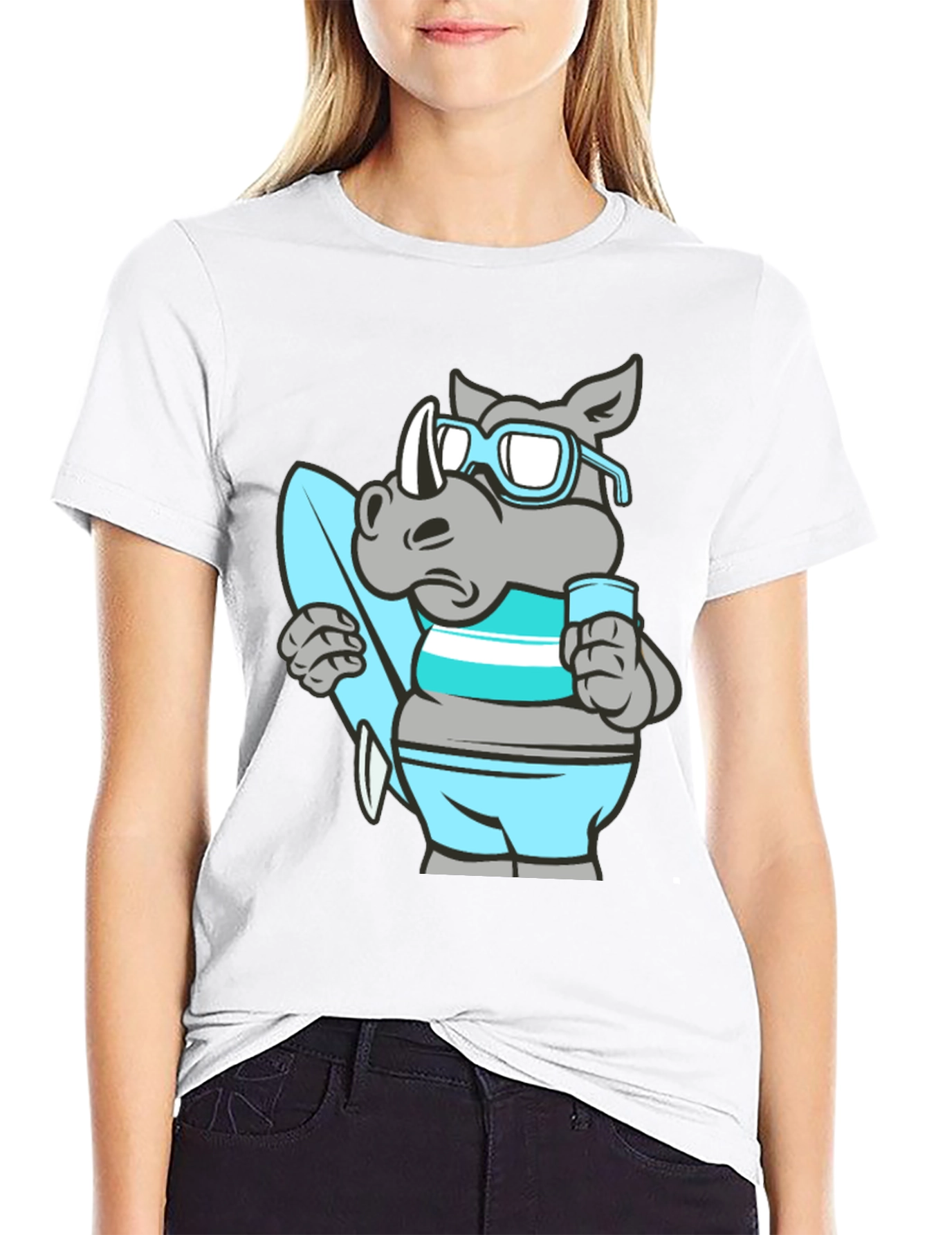 Cool Rhino Surf T-Shirt