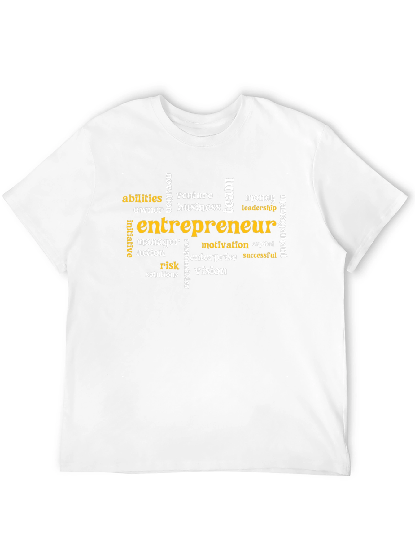 Entrepreneur Word Cloud T-Shirt