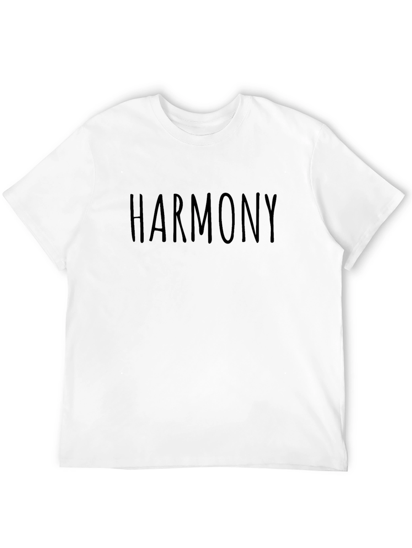 Harmony Graphic Tee - Soft & Stylish Black T-Shirt
