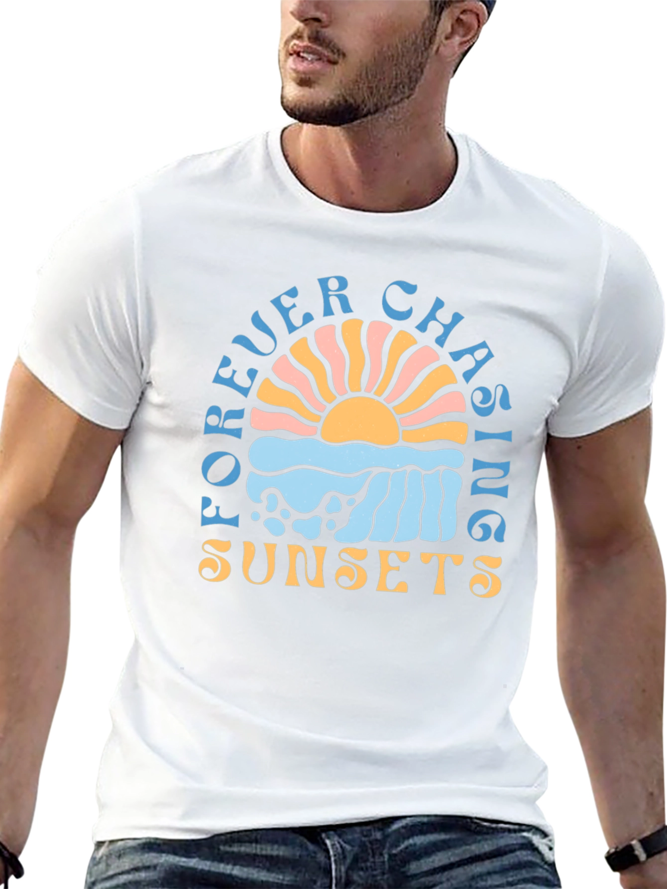 Forever Chasing Sunsets Graphic Tee