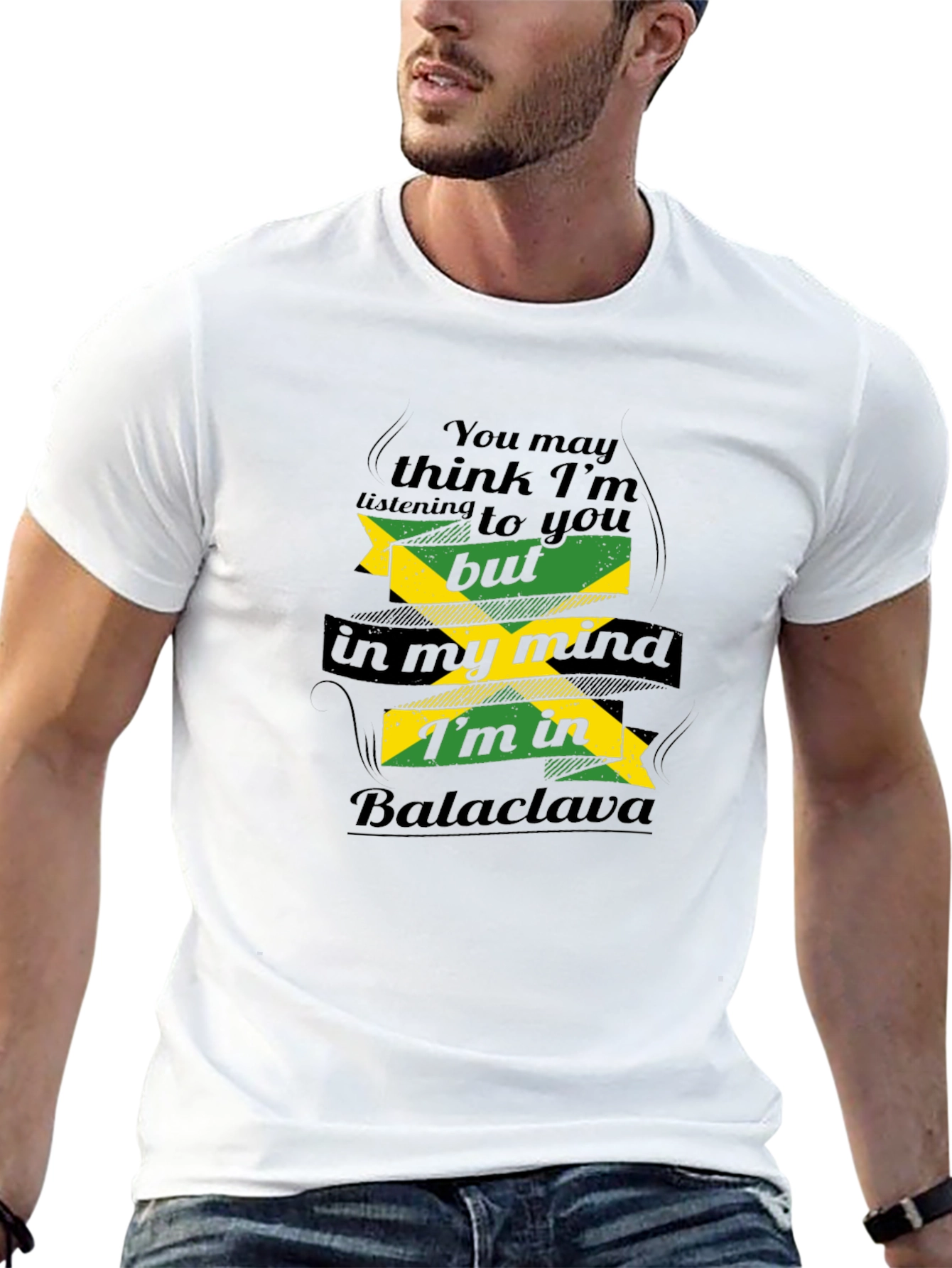 Jamaica Balaclava T-Shirt - In My Mind