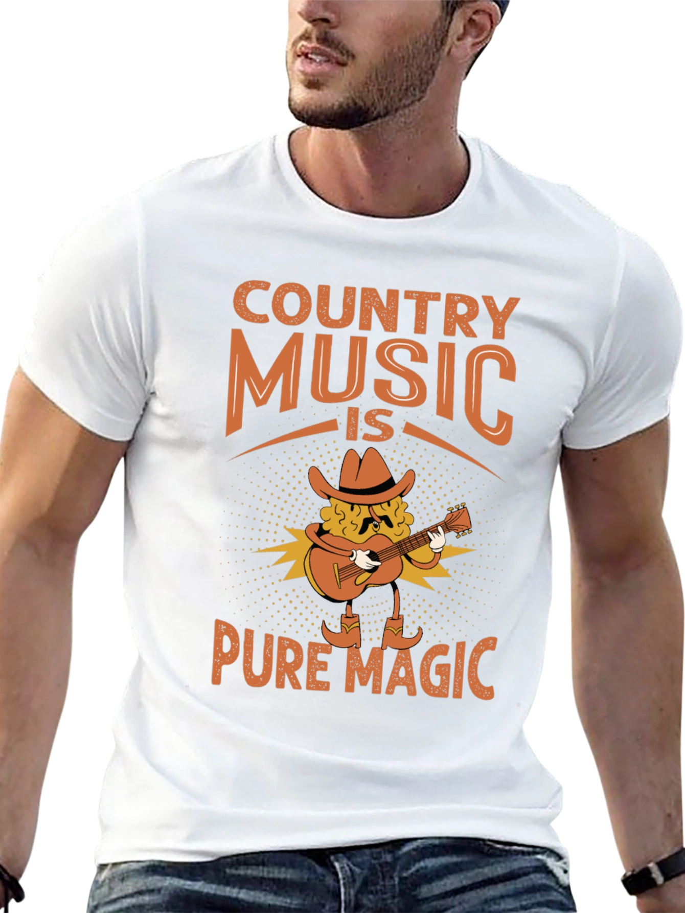 Country Music Pure Magic Graphic T-Shirt