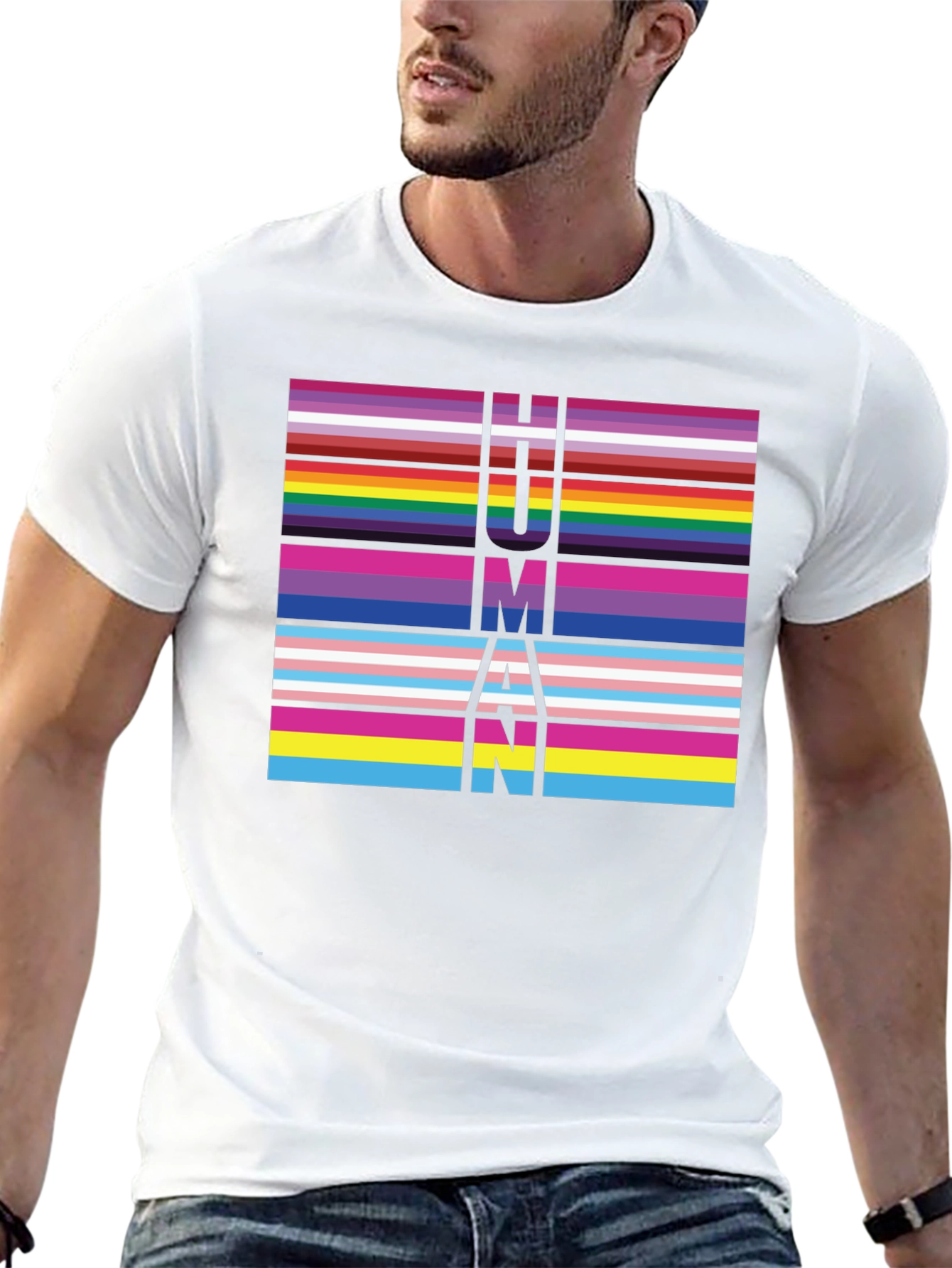 Pride Human T-Shirt - LGBTQ+ Equality