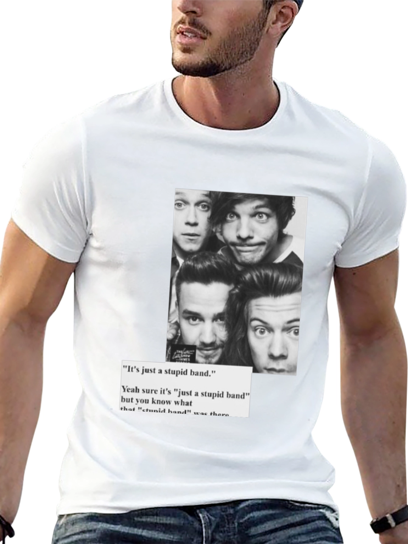 One Direction Graphic Tee Black
