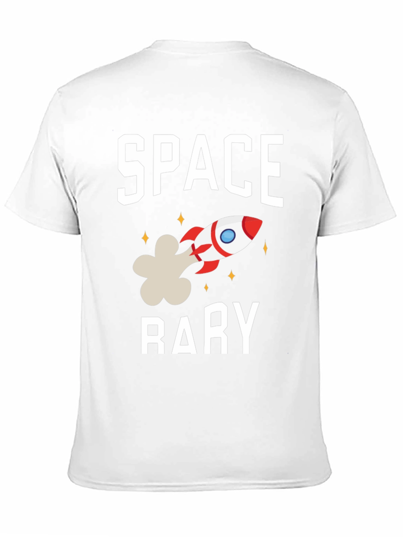 Space Rary Funny Graphic T-Shirt