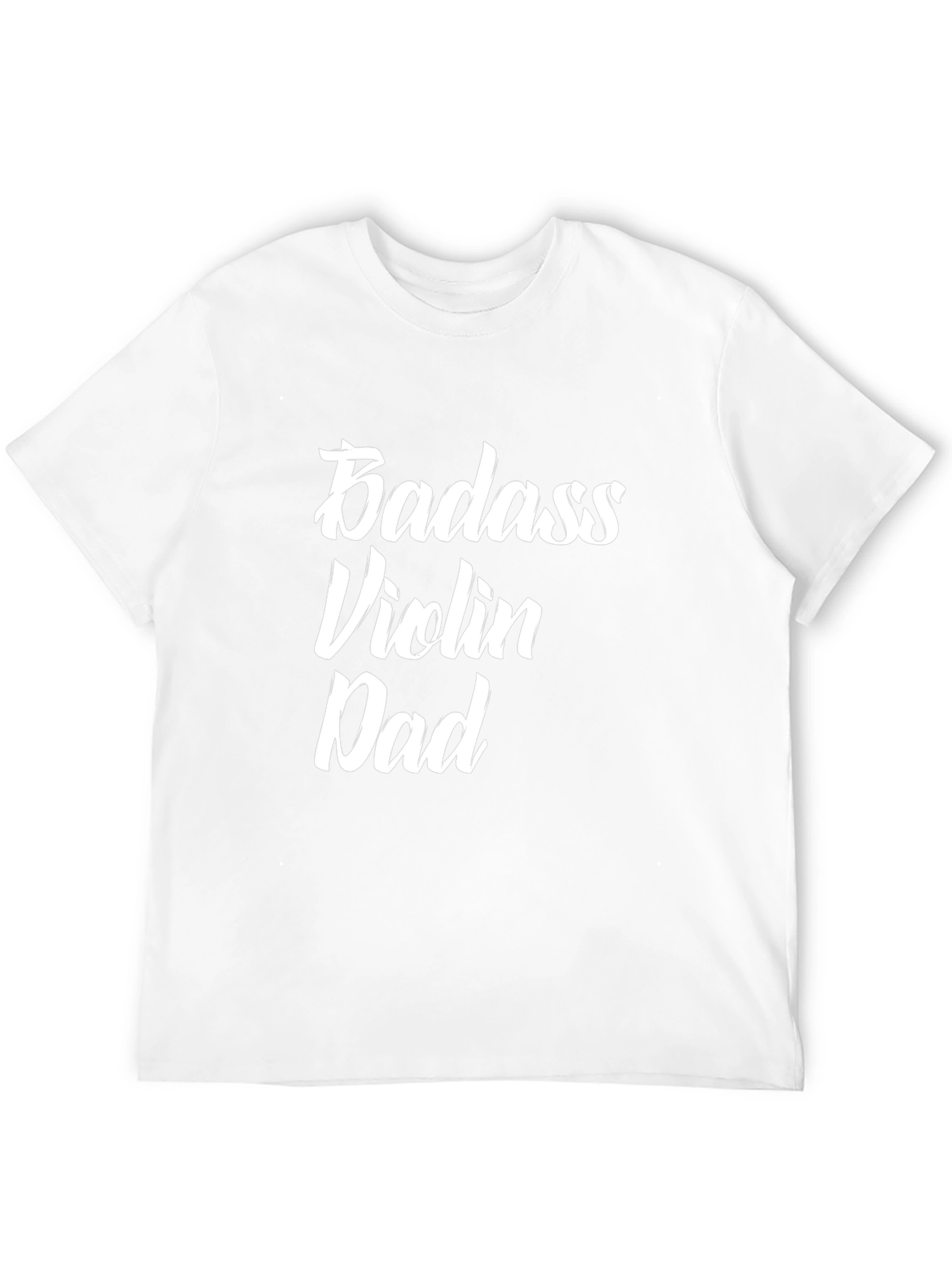 Badass Violin Dad Graphic T-Shirt